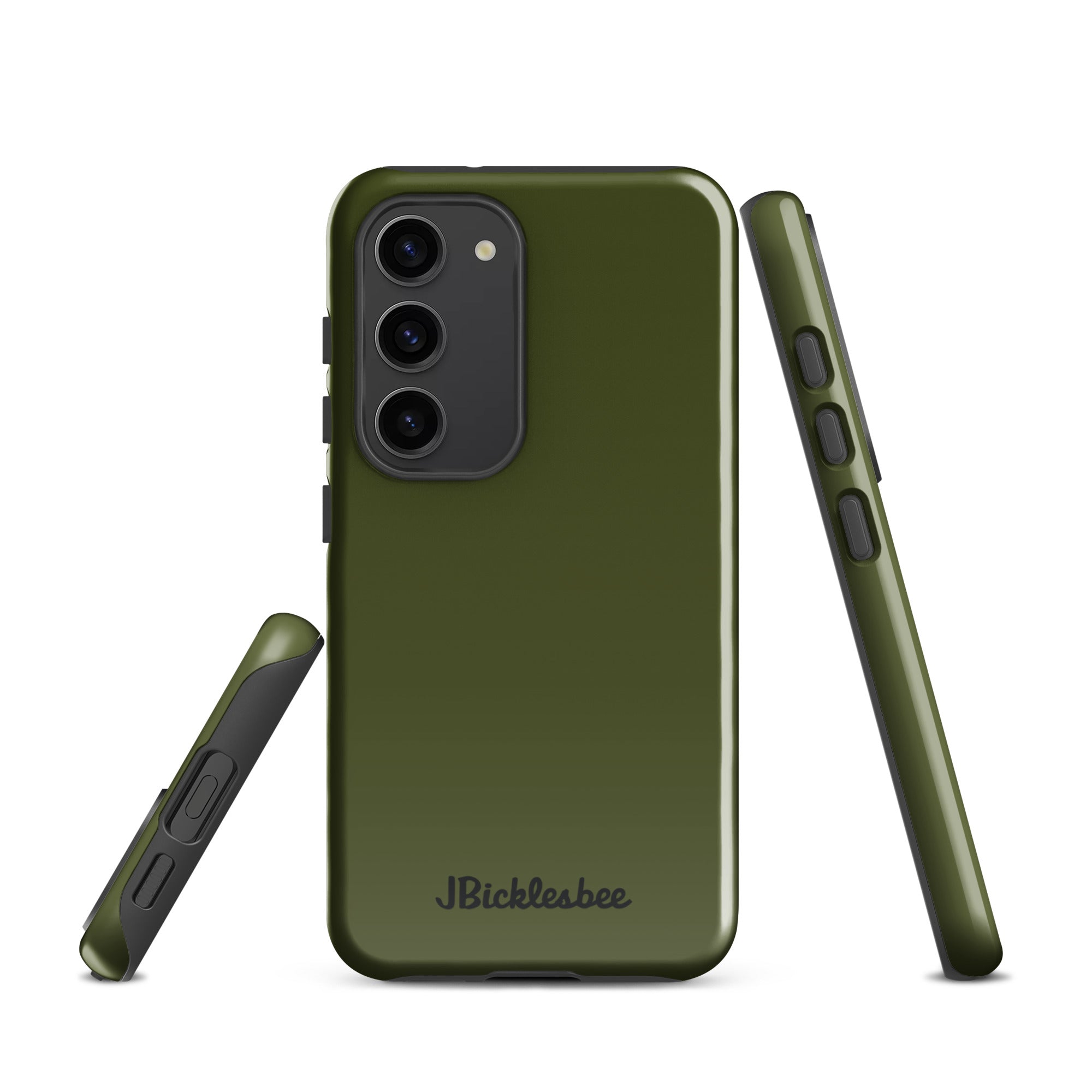 OD Green Samsung Galaxy S23 Tough Case in glossy finish