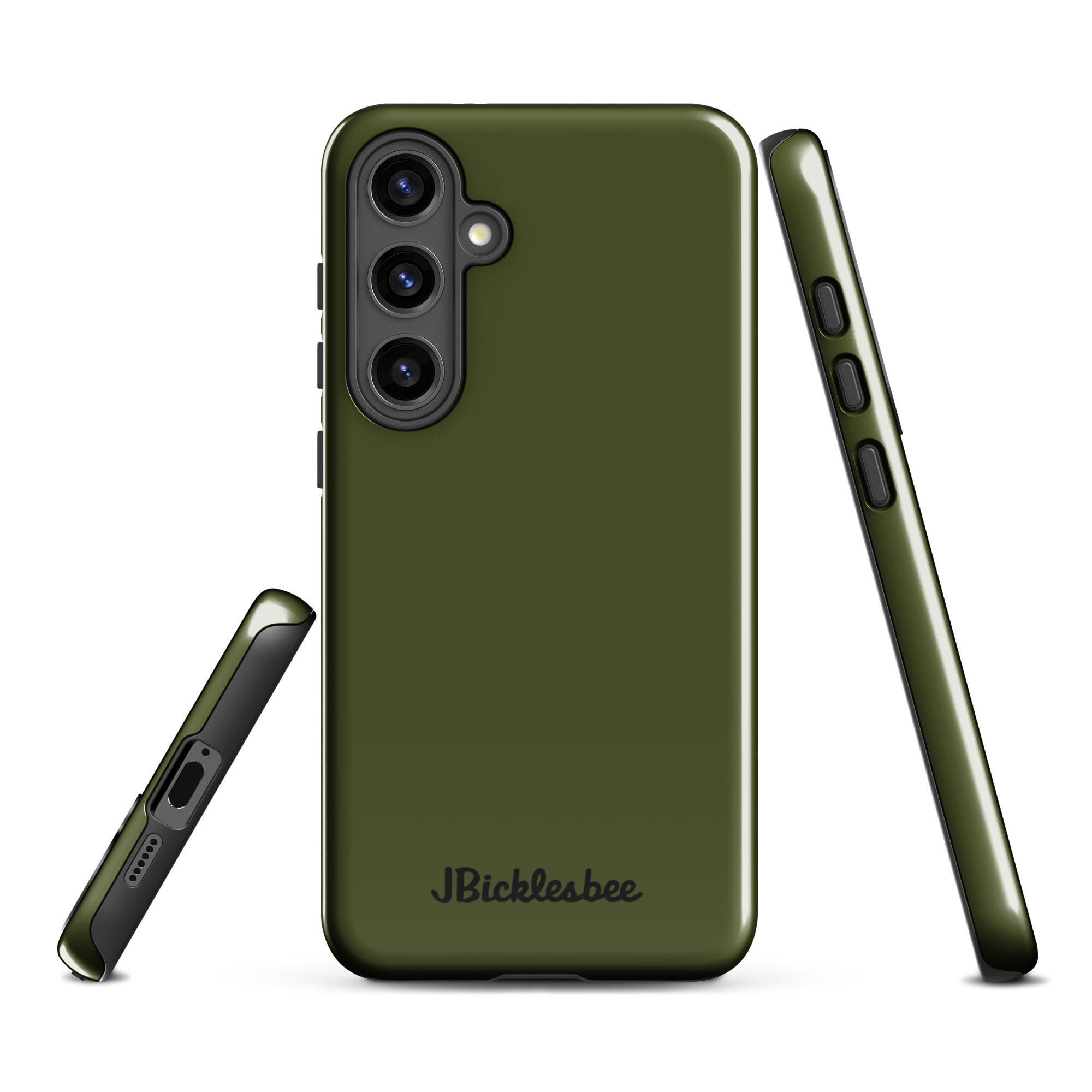 OD Green Samsung Galaxy S24 Plus Tough Case in glossy finish