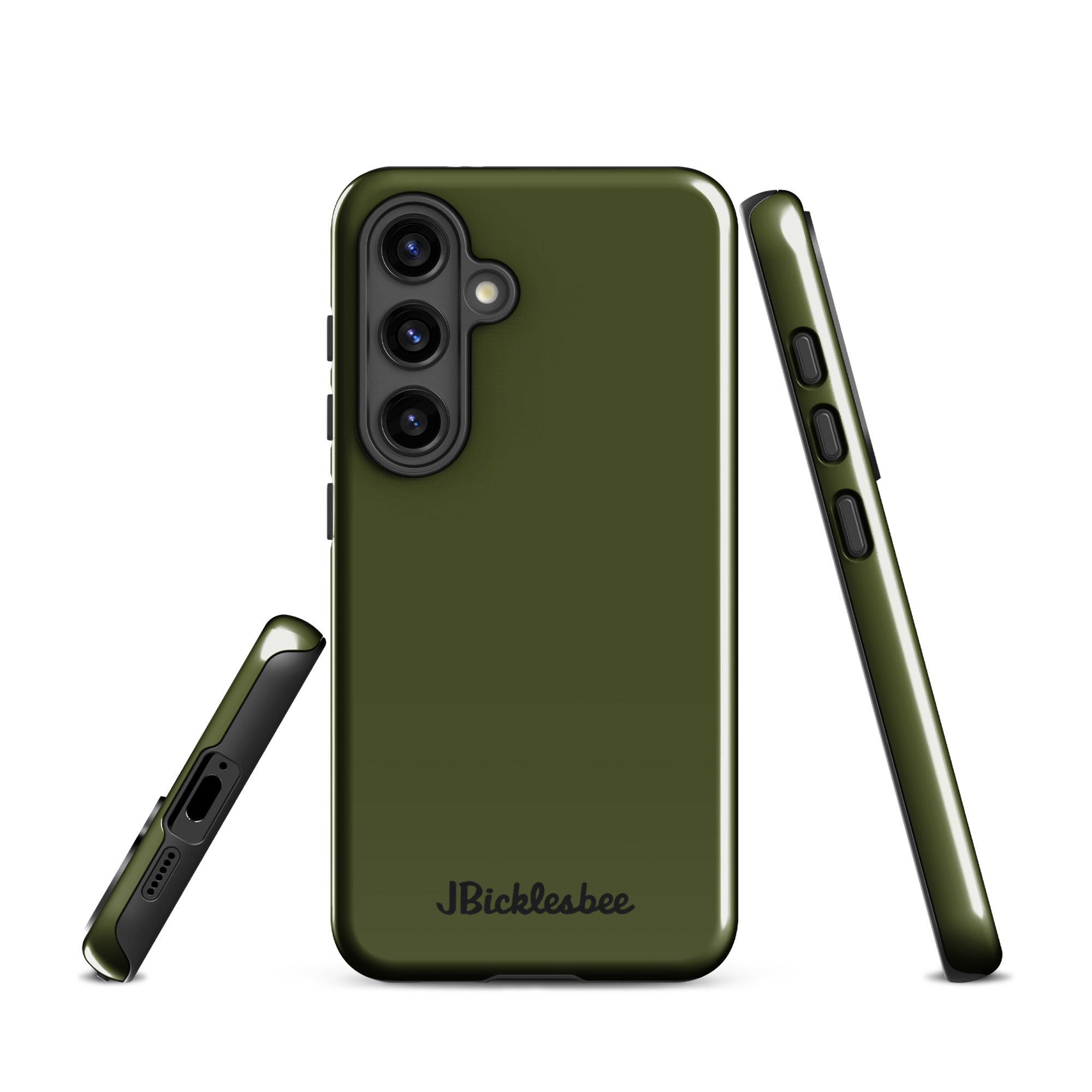 OD Green Samsung Galaxy S24 Tough Case in glossy finish