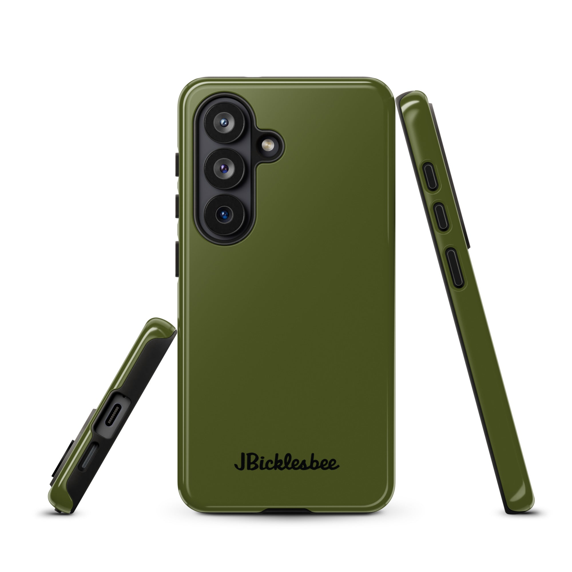 OD Green Samsung Galaxy S26 Tough Case in glossy finish