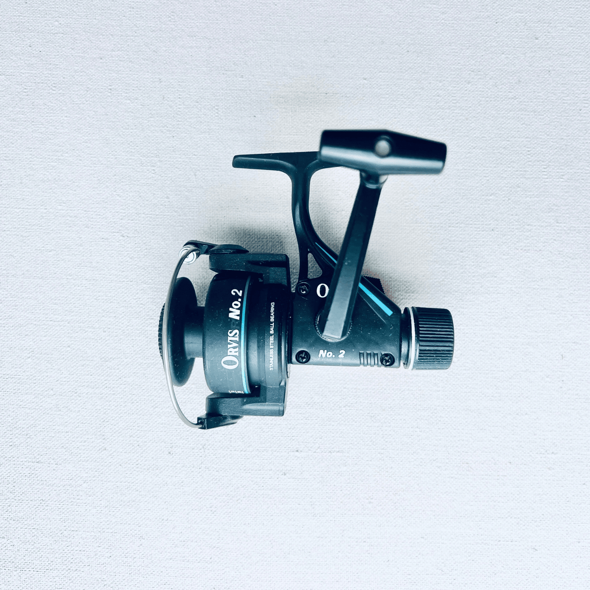 Orvis 2 Spin spinning reel left view