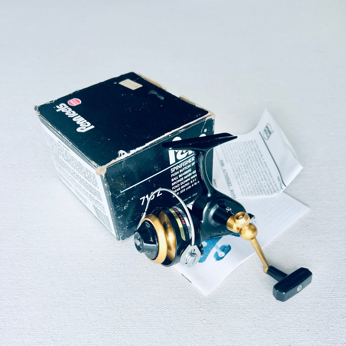 Penn Spinfisher 716Z spinning reel with original box and paperwork