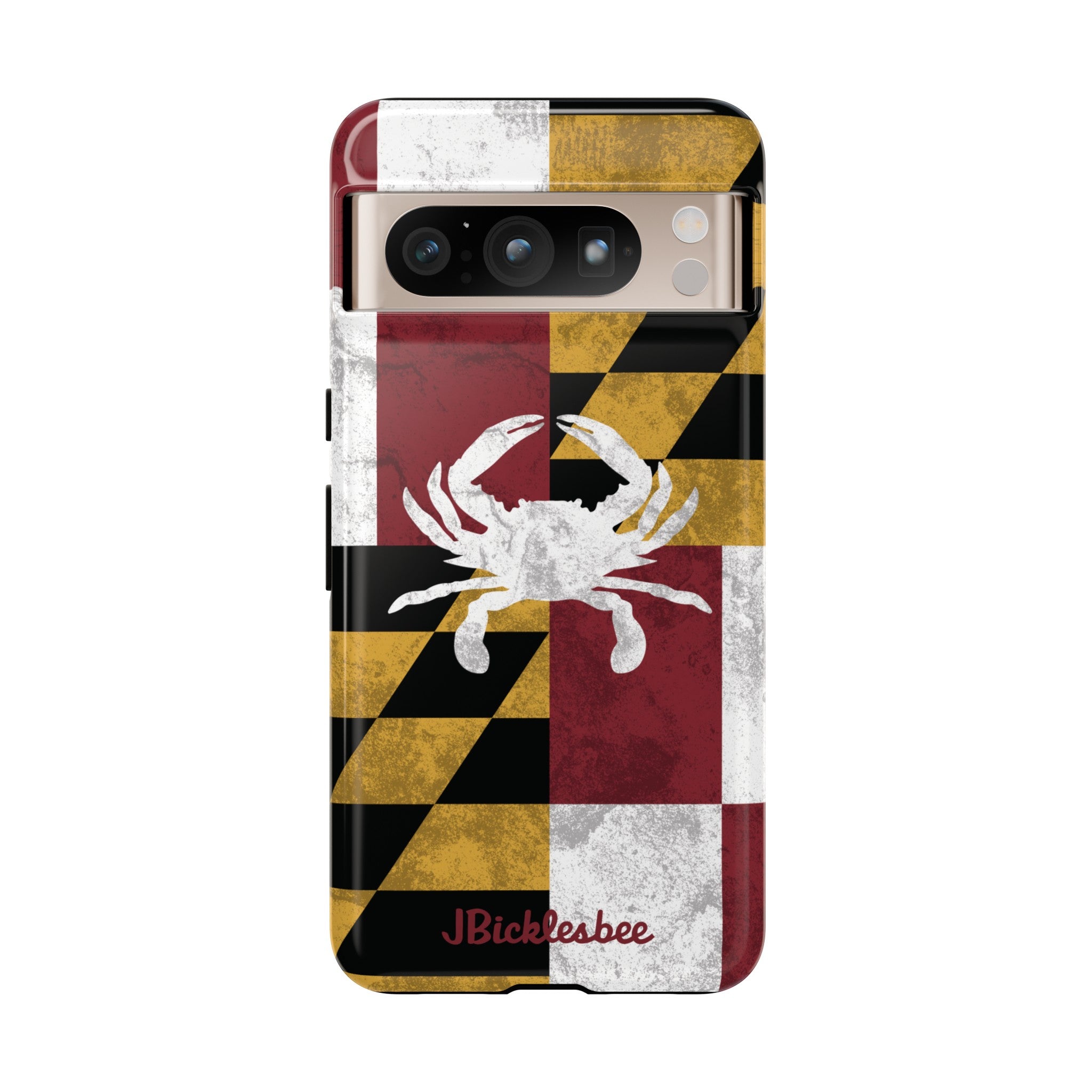 Maryland Flag Crab Pixel Tough Case