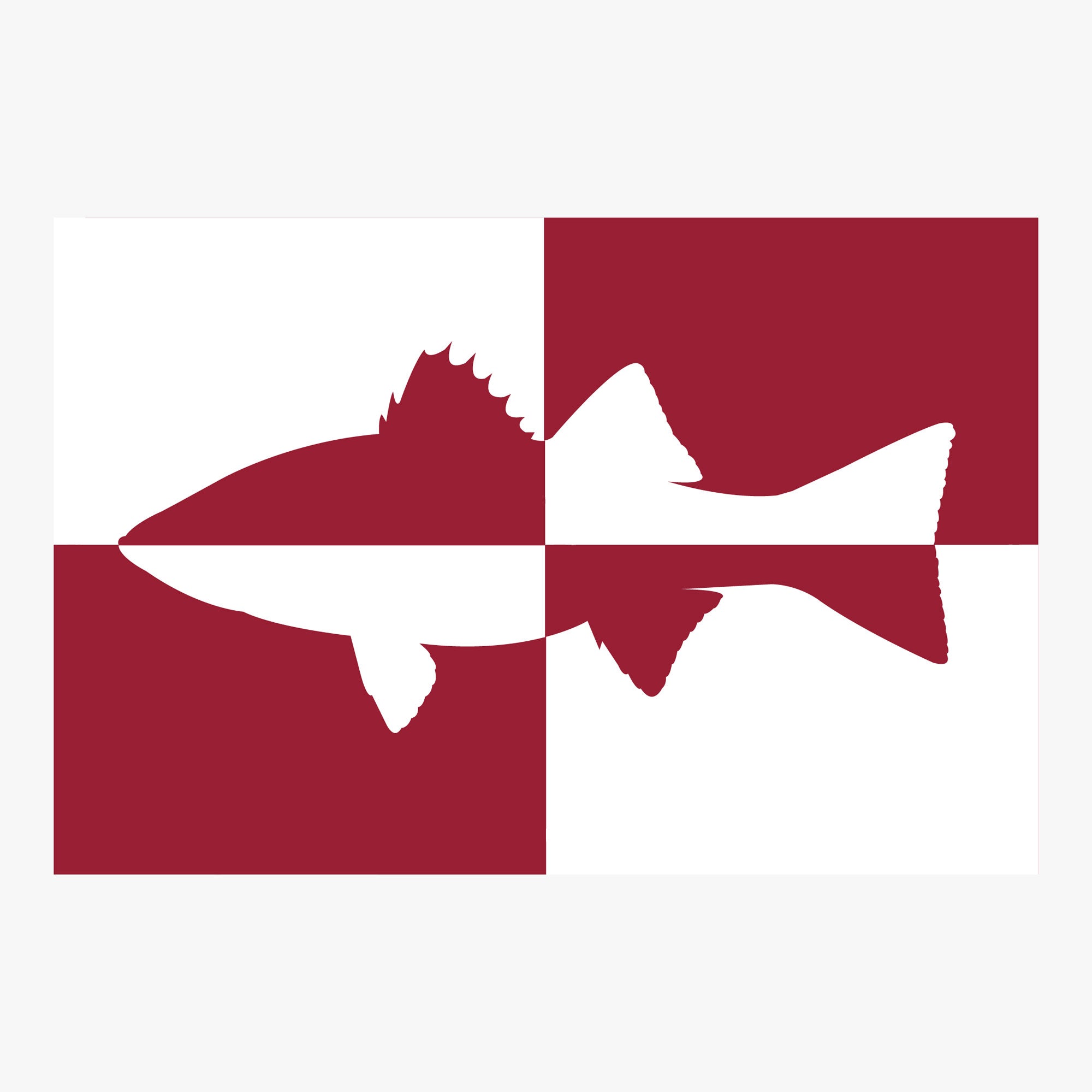 Quadrant Striper Striped Bass T-shirt design