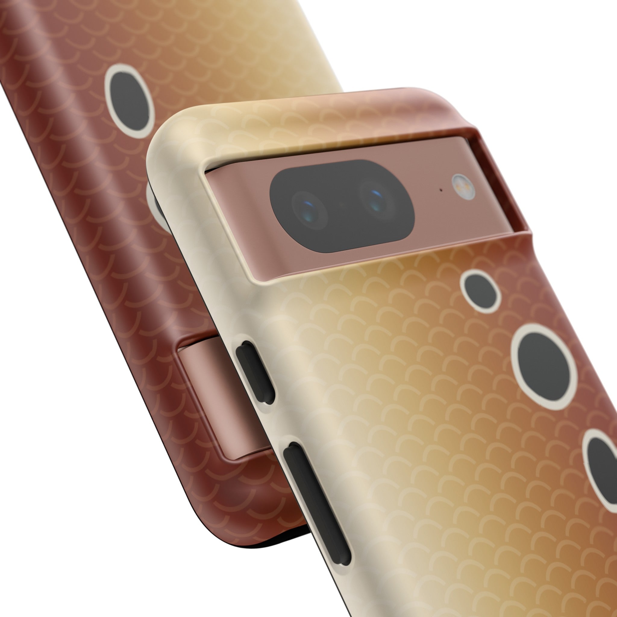 close up on camera protection Redfish Pattern Pixel Tough Case
