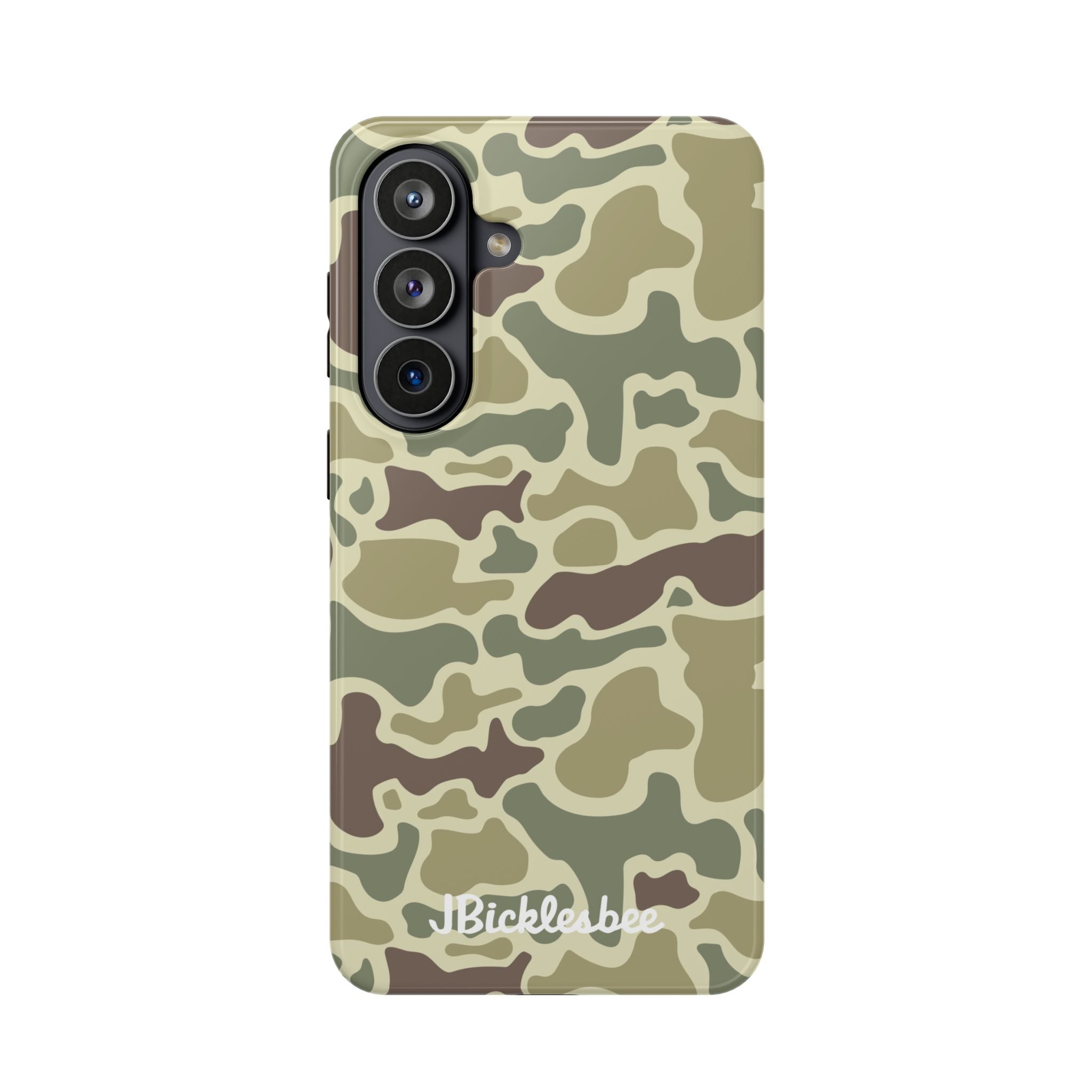 Retro Forest Duck Camo Samsung S26 Plus Magnetic Tough Case