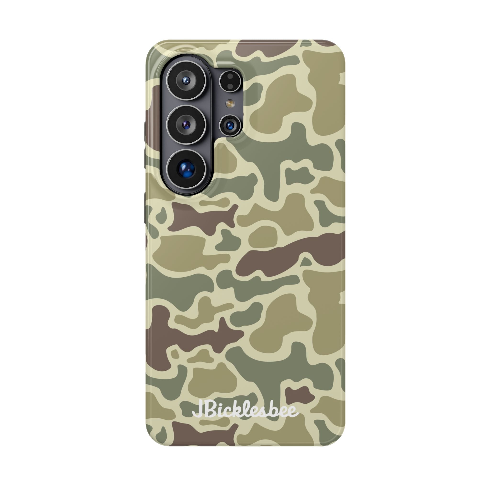 Retro Forest Duck Camo Samsung S26 Ultra Magnetic Tough Case