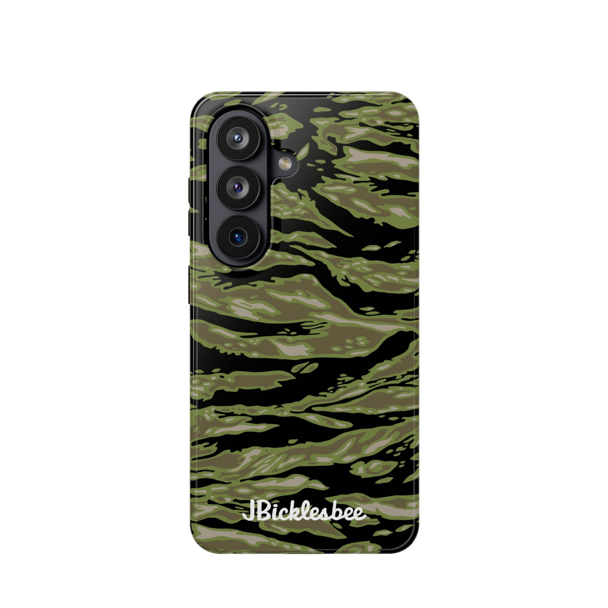 Retro Woodland Tiger Stripe Magnetic Tough Case for Samsung Galaxy S26