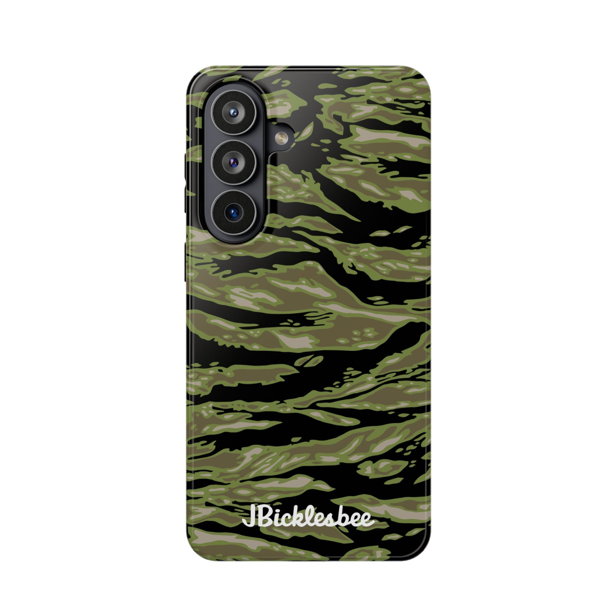 Retro Woodland Tiger Stripe Magnetic Tough Case for Samsung Galaxy S26 Plus