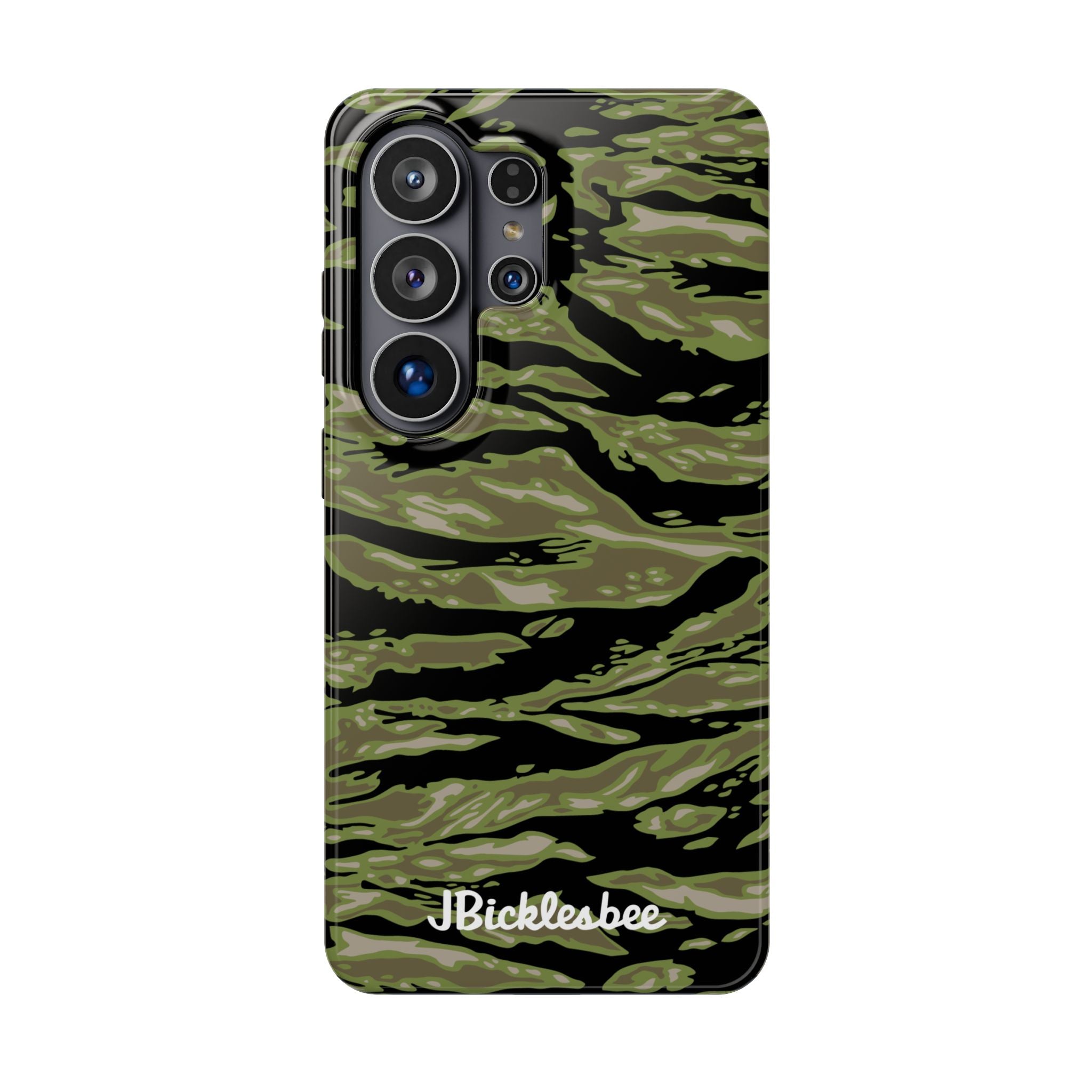 Retro Woodland Tiger Stripe Samsung S26 Ultra Magnetic Tough Case