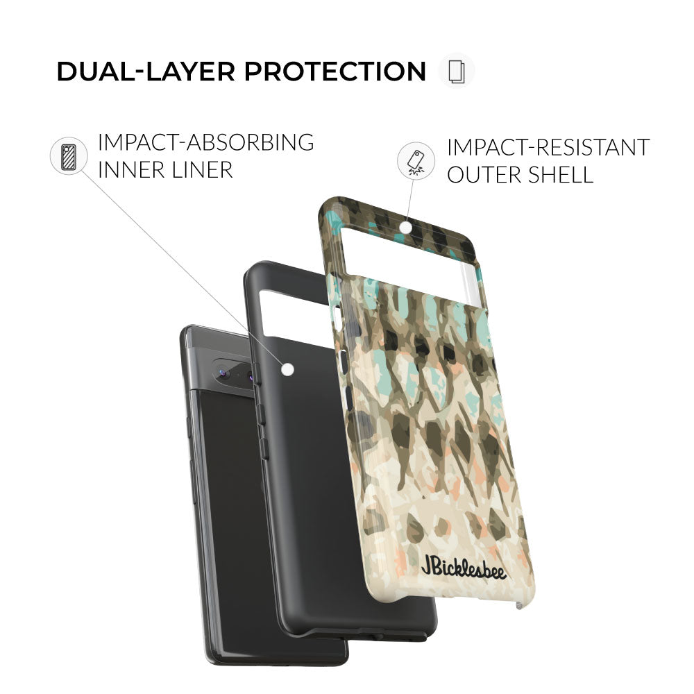 rockfish dual layer protection pixel phone case