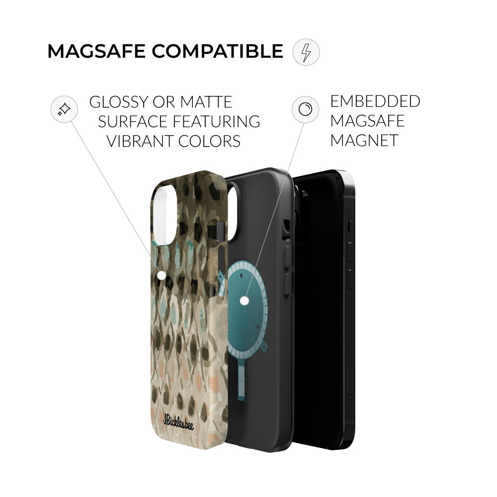 Rockfish Striped Bass MagSafe iPhone Case