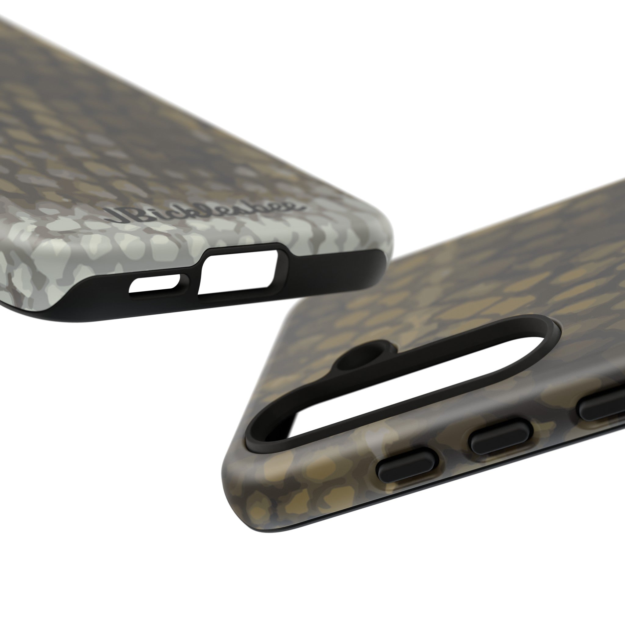 close up view of access ports The Smallmouth Bass Samsung Tough Case