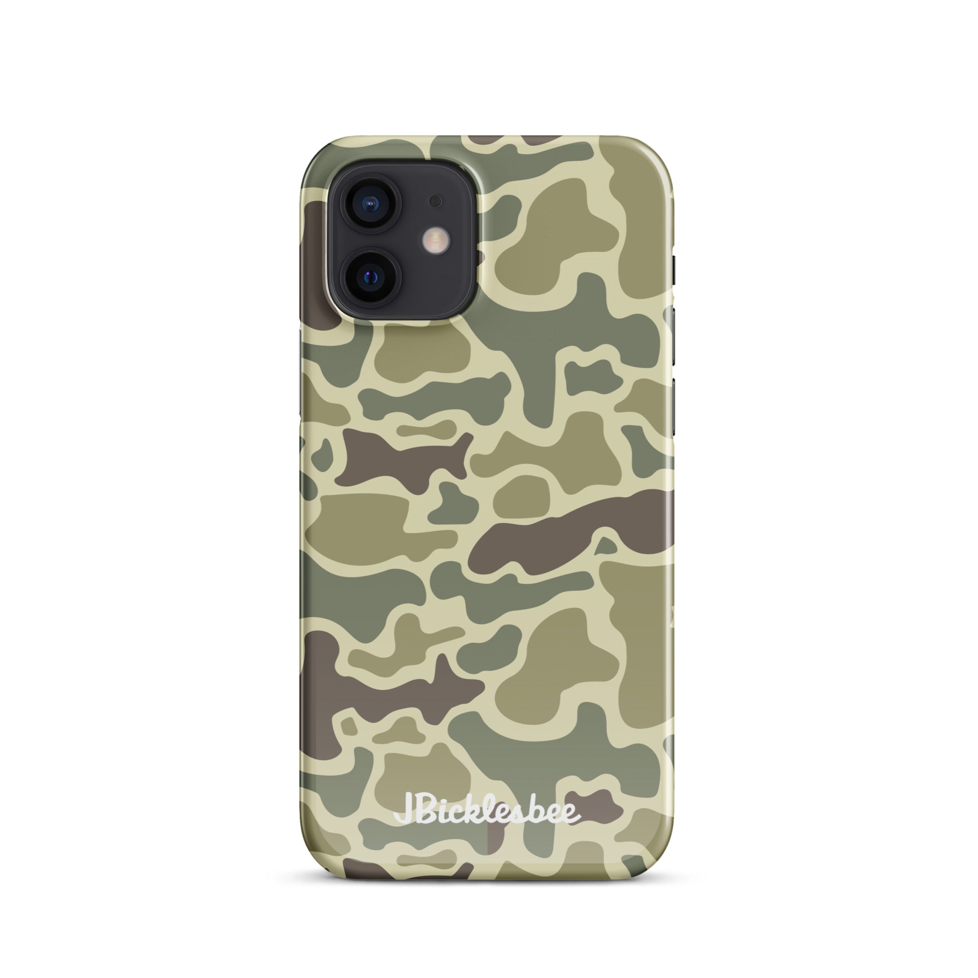 Retro Forest Duck Camo iPhone Snap Case