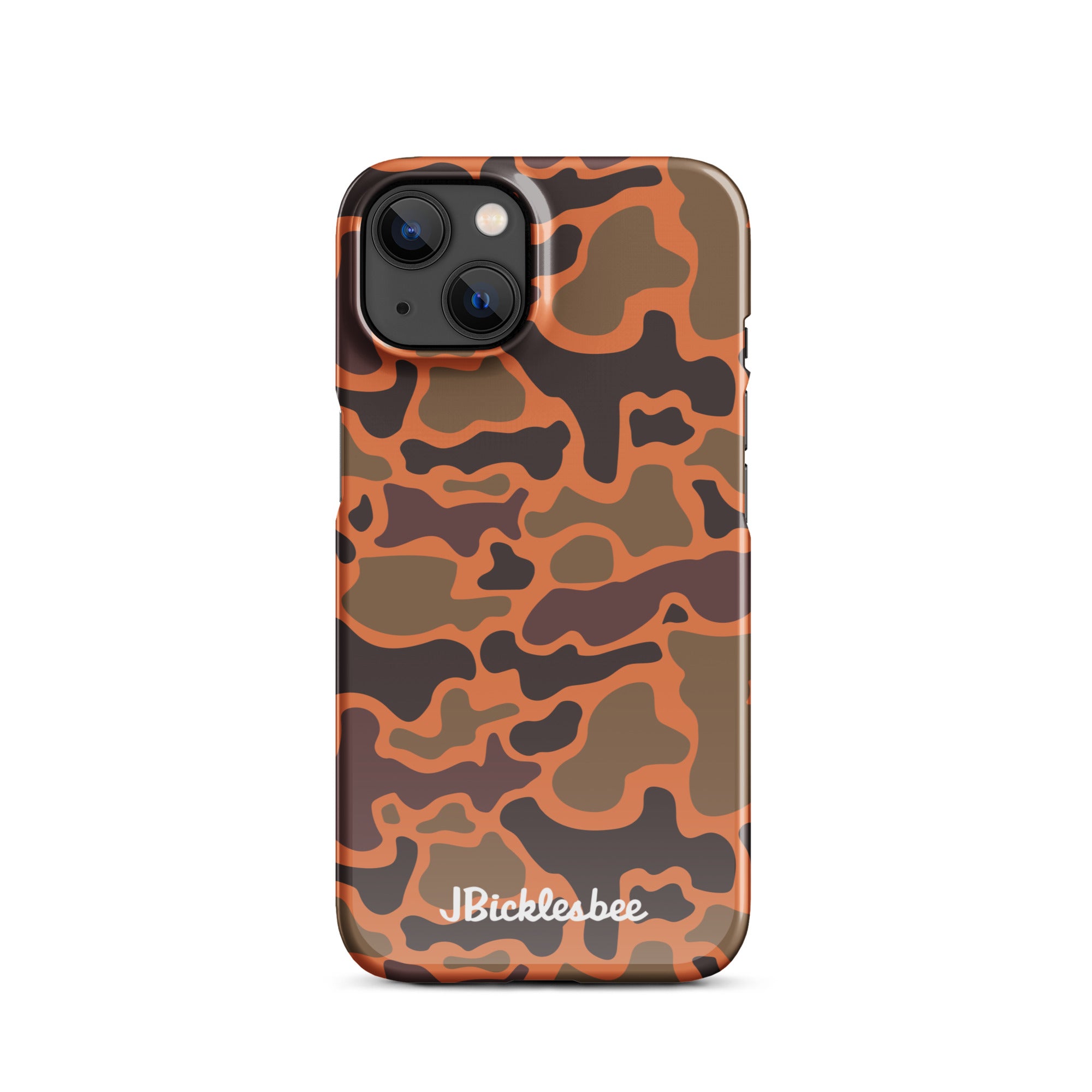 Retro Hunter Safety Camo iPhone Snap Case