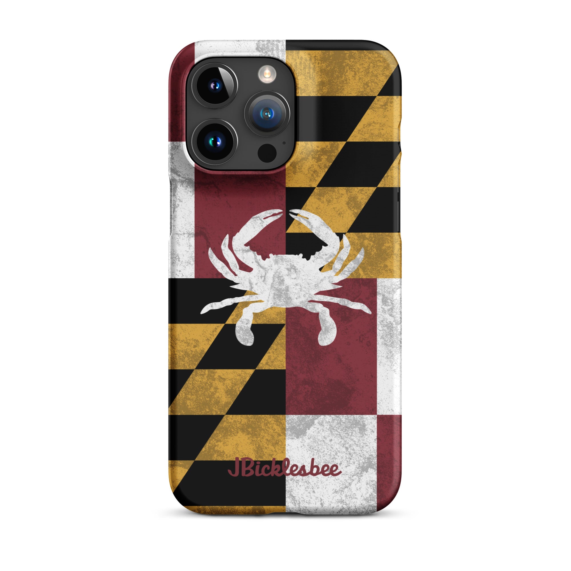 Maryland Flag Crab iPhone Snap Case