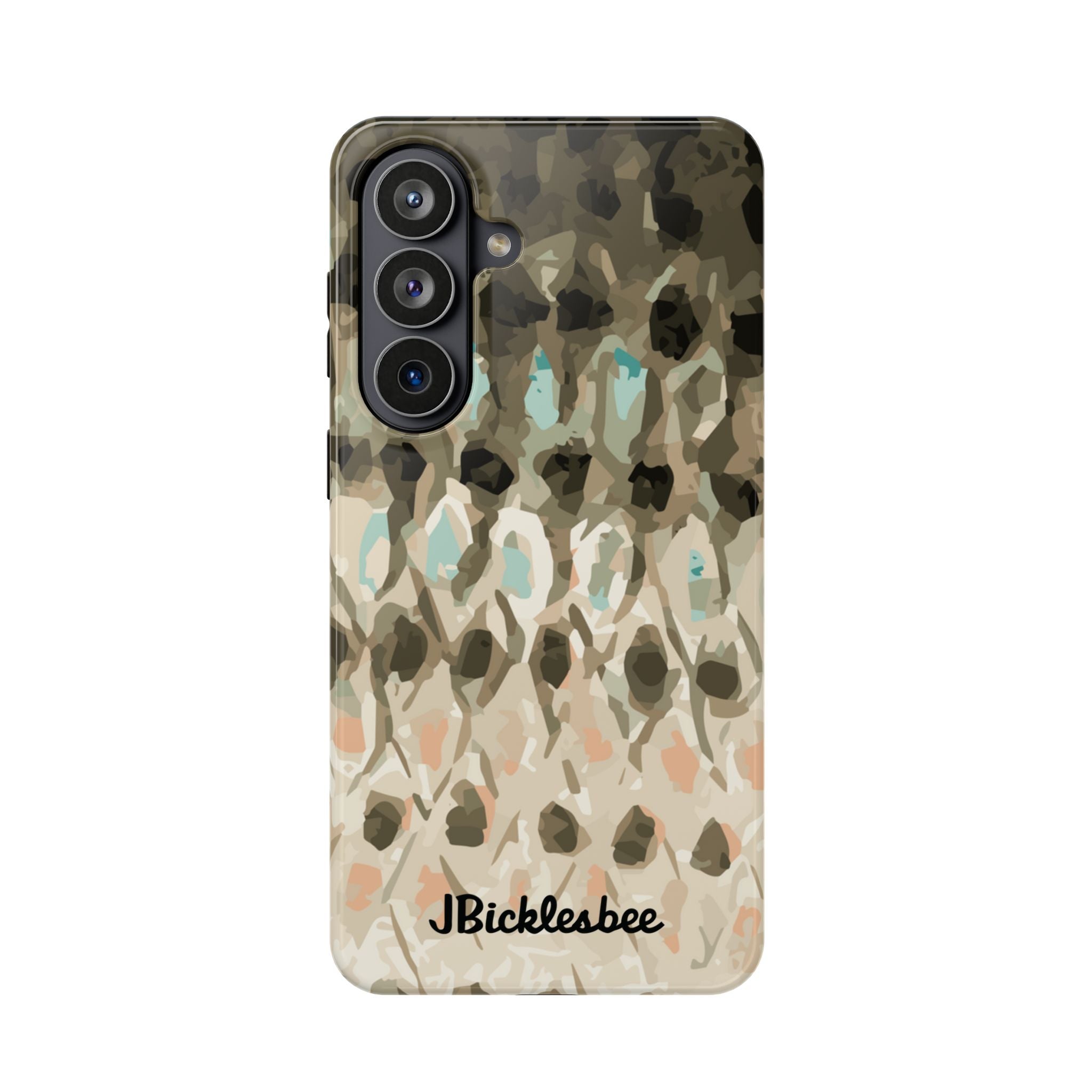 Striped Bass Rockfish Pattern Magnetic Tough Case for Samsung Galaxy S26 Plus