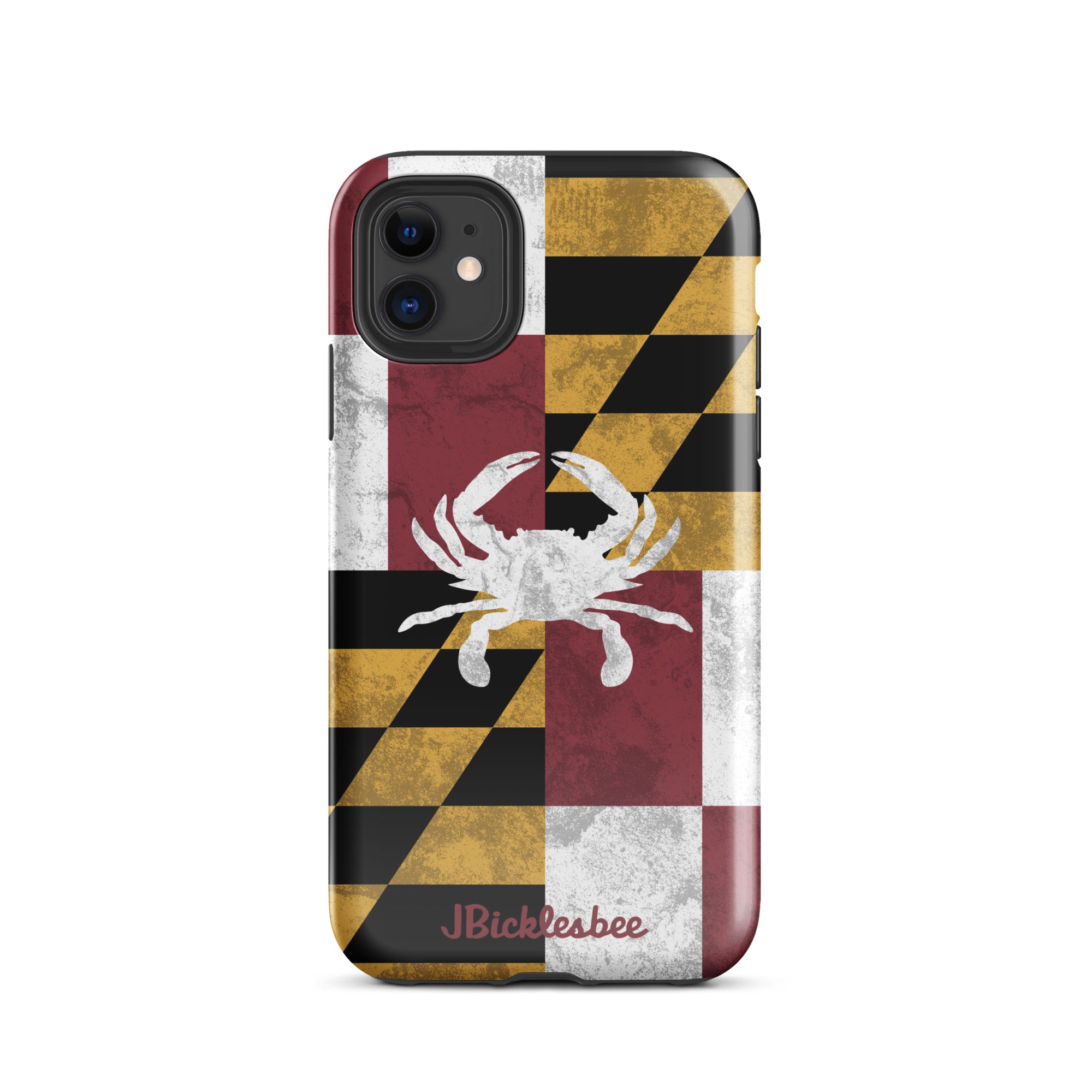 Maryland Flag Crab iPhone Tough Case