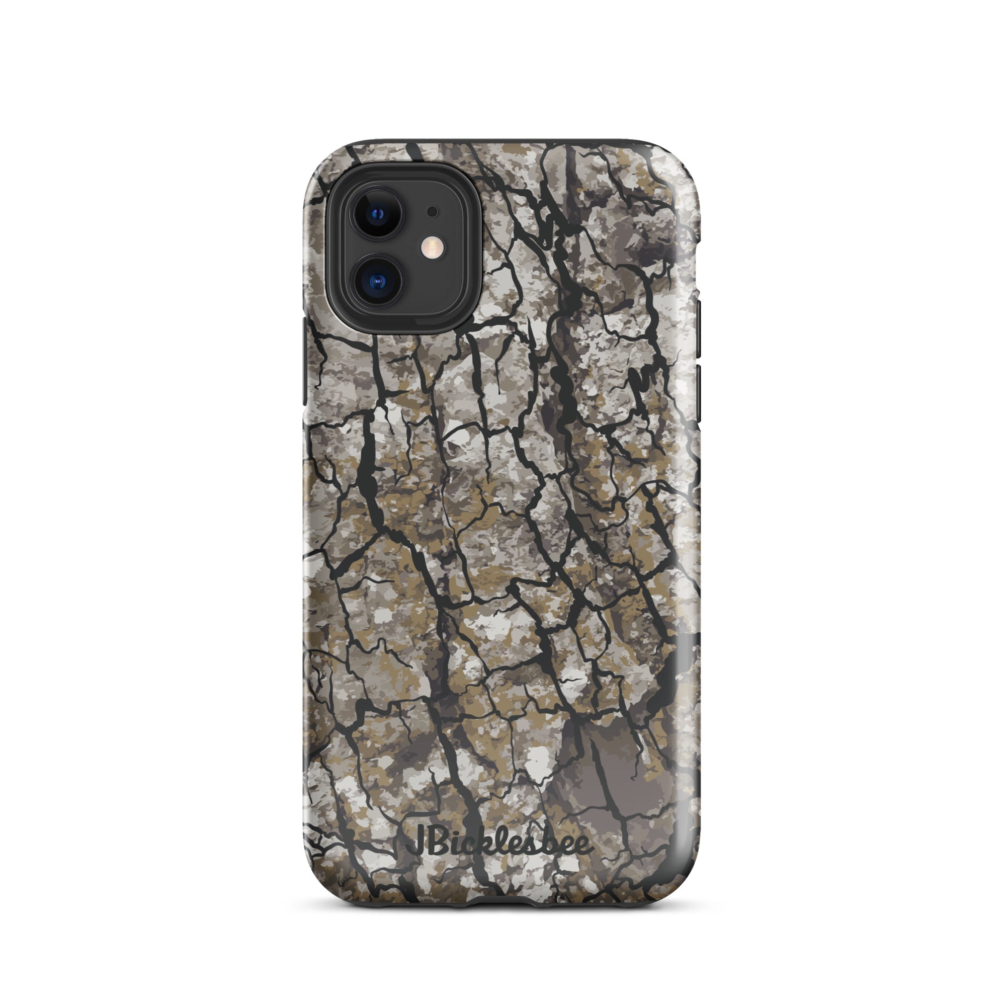 Alpha Tree Bark Camo iPhone Tough Case