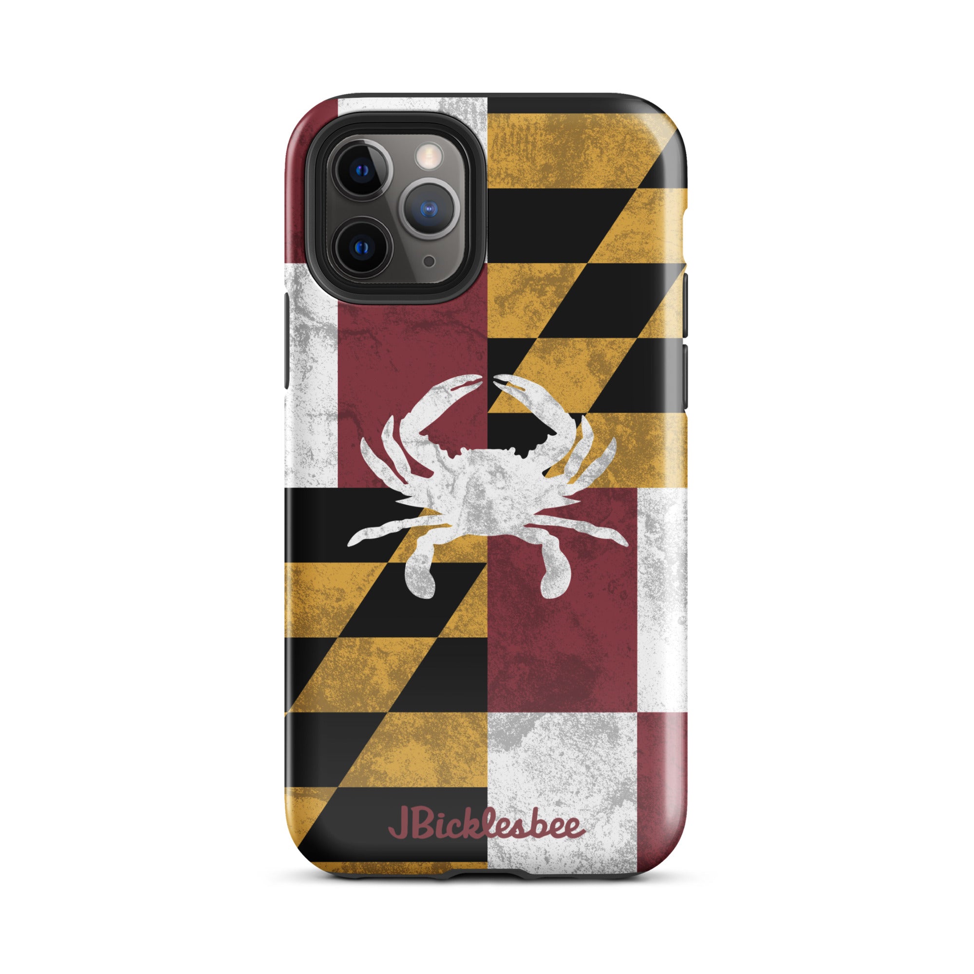 Maryland Flag Crab iPhone Tough Case