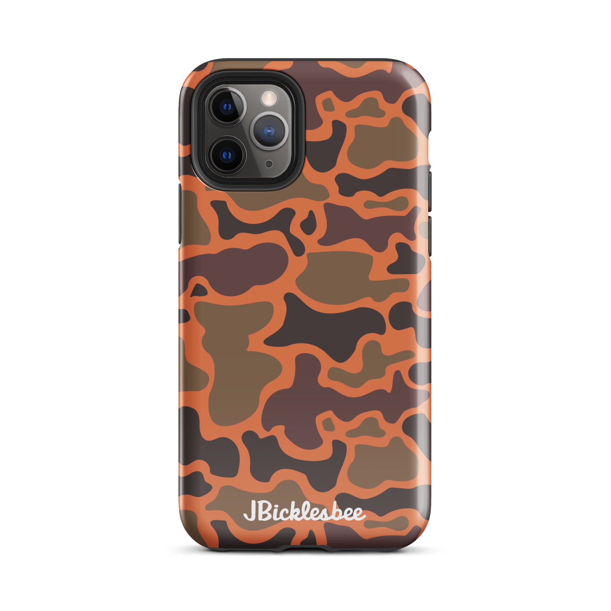 Retro Hunter Safety Camo iPhone Tough Case