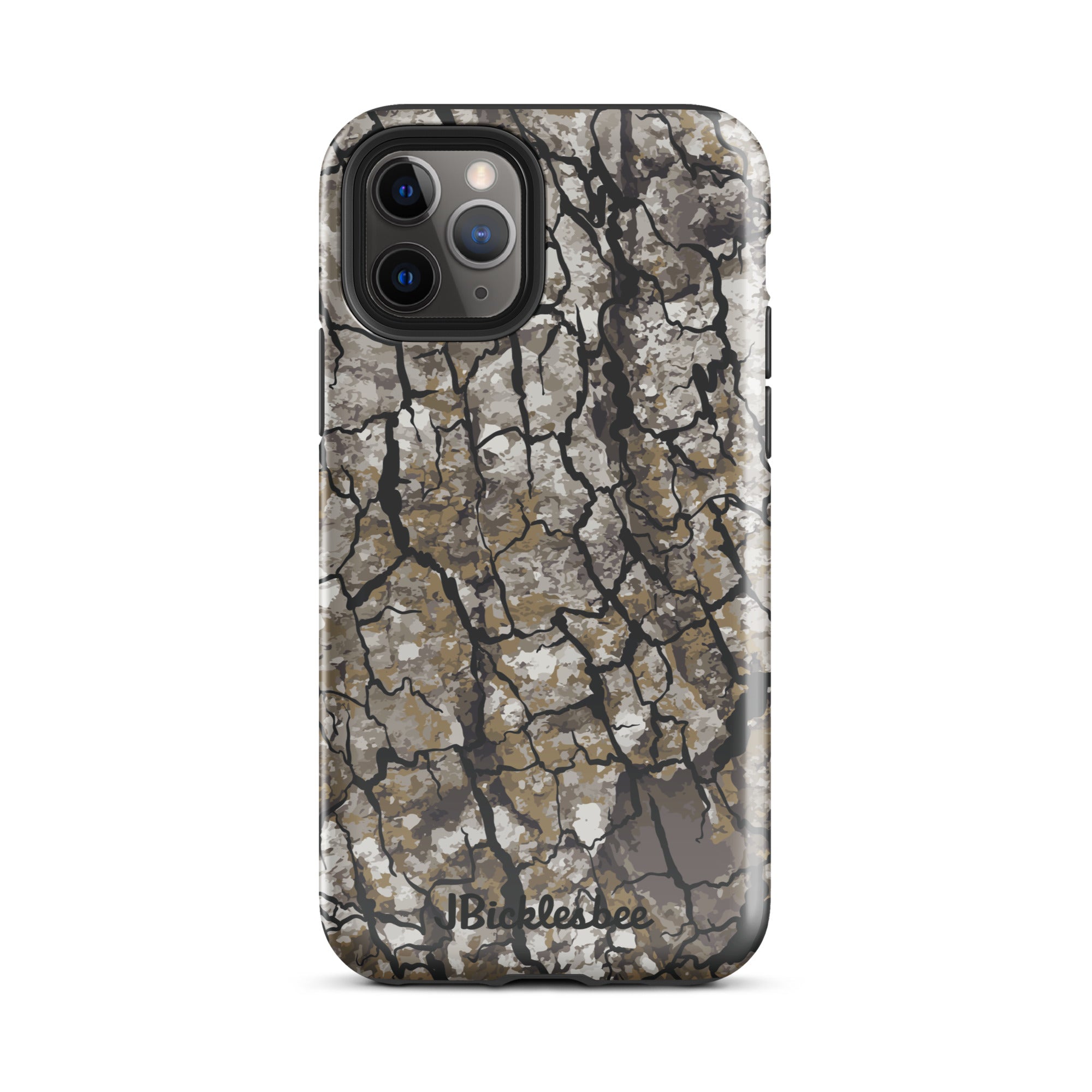 Alpha Tree Bark Camo iPhone Tough Case