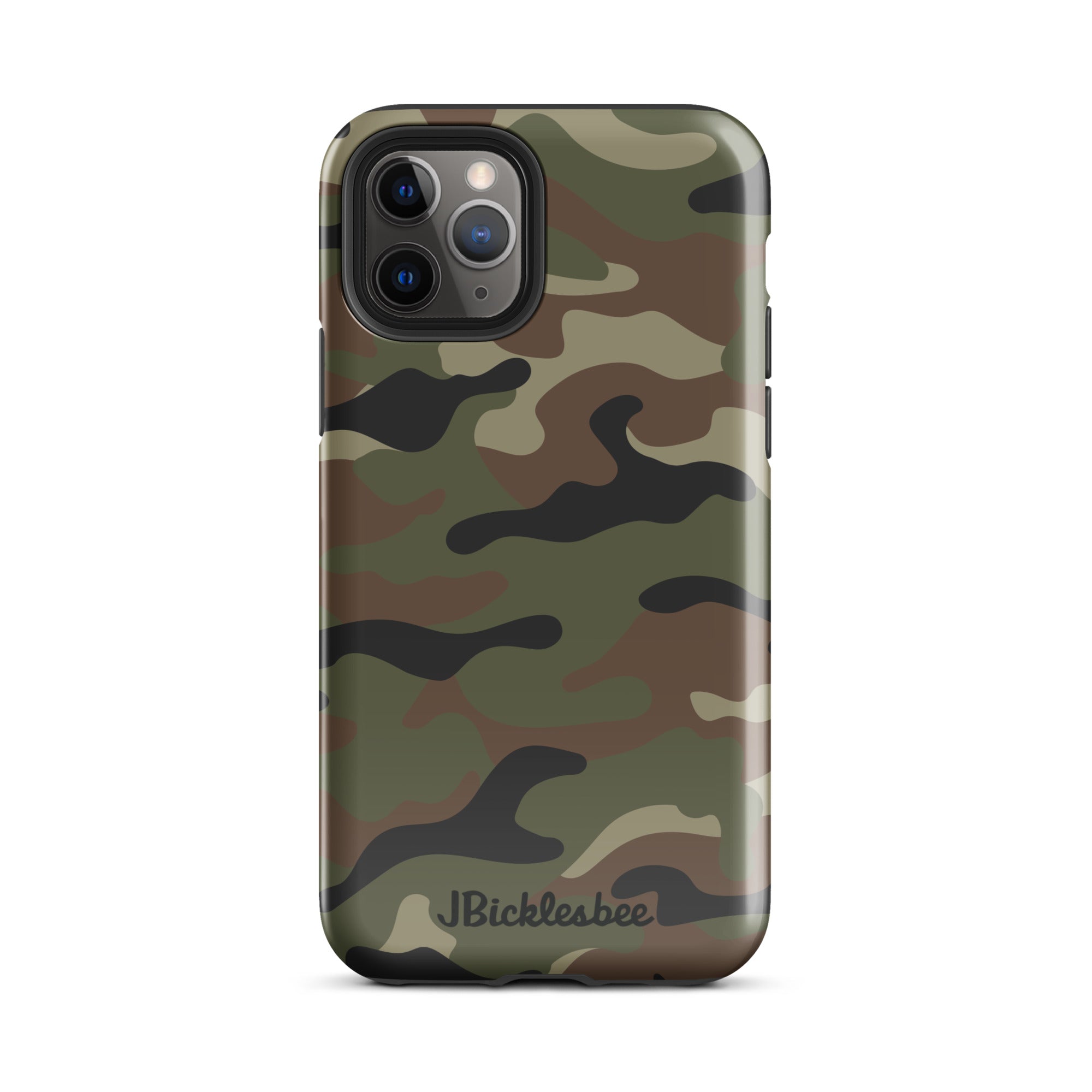 Retro Woodland Recon Camo iPhone Tough Case