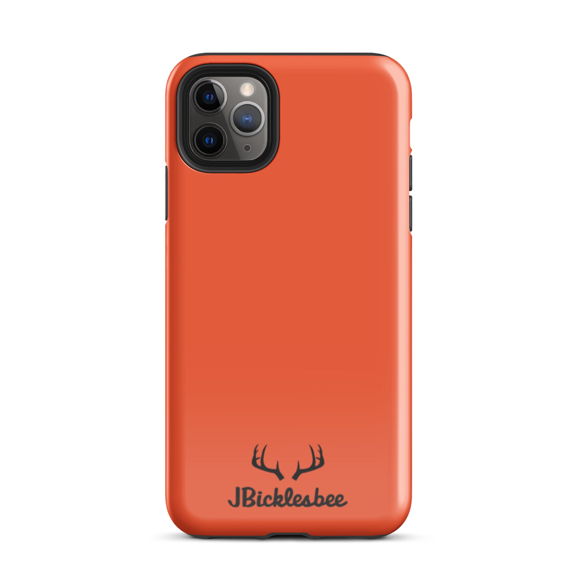 Blaze Orange Hunter iPhone 11 Pro Max Glossy Tough Case