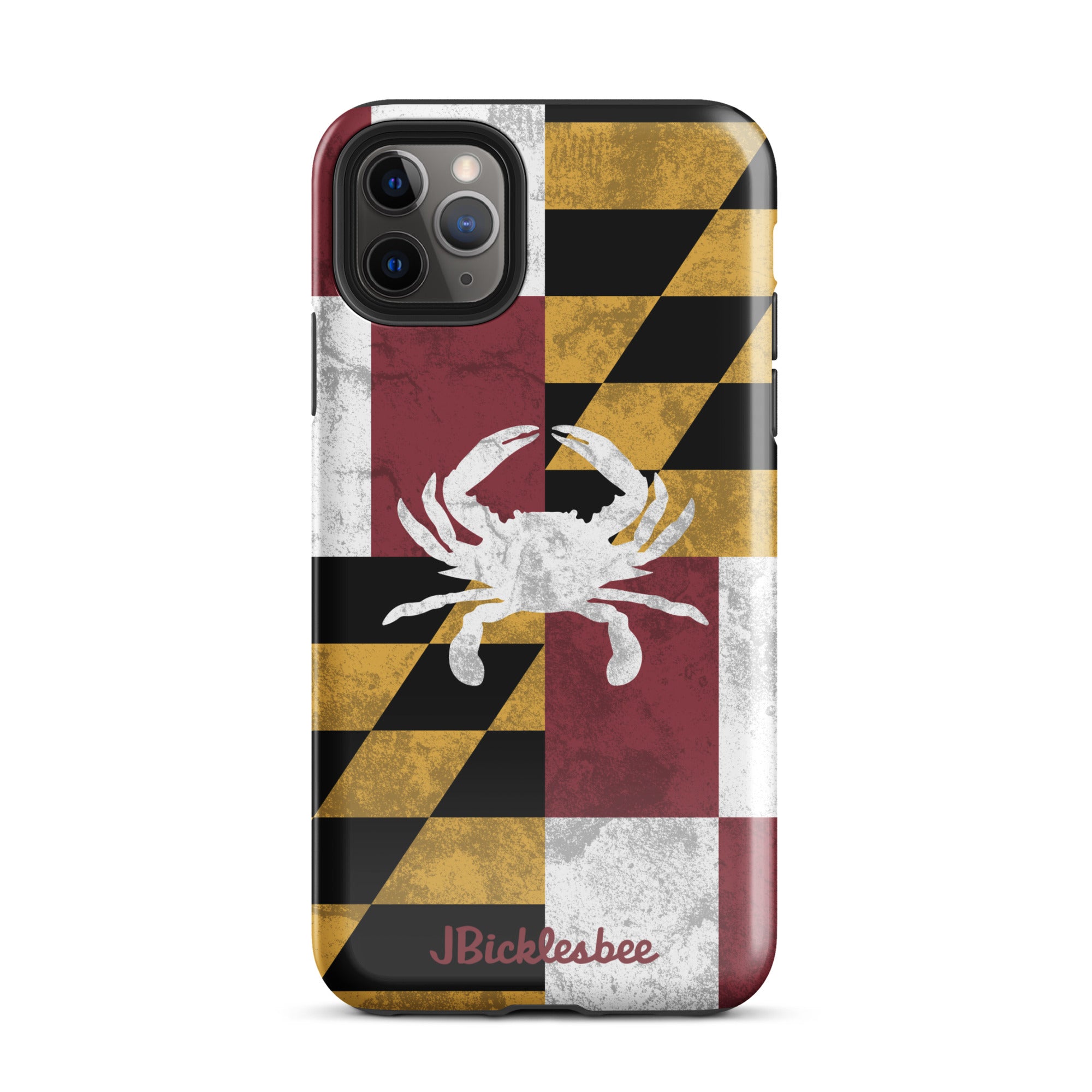 Maryland Flag Crab iPhone Tough Case