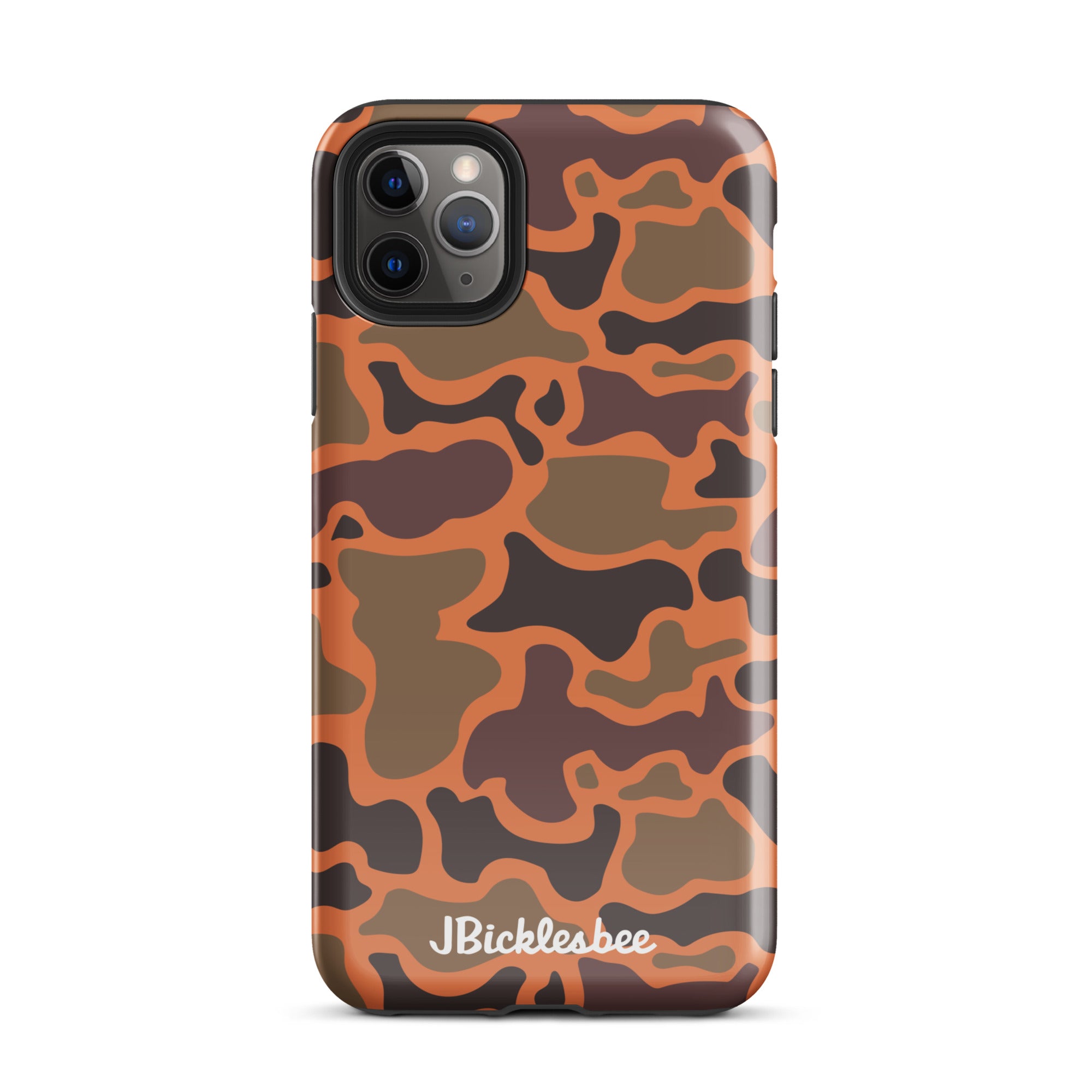 Retro Hunter Safety Camo iPhone Tough Case