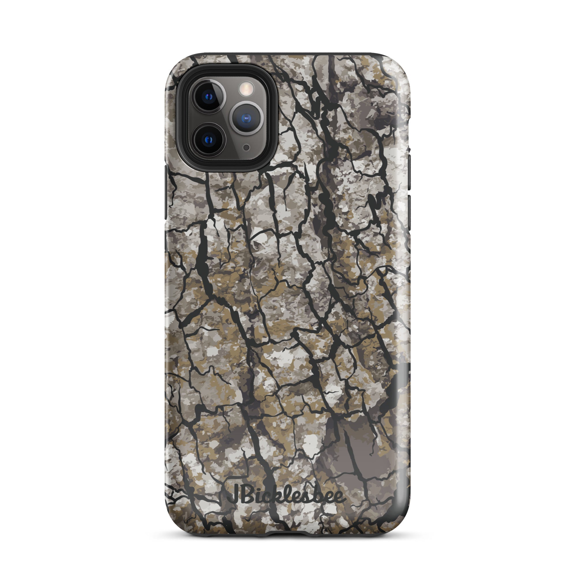 Alpha Tree Bark Camo iPhone Tough Case