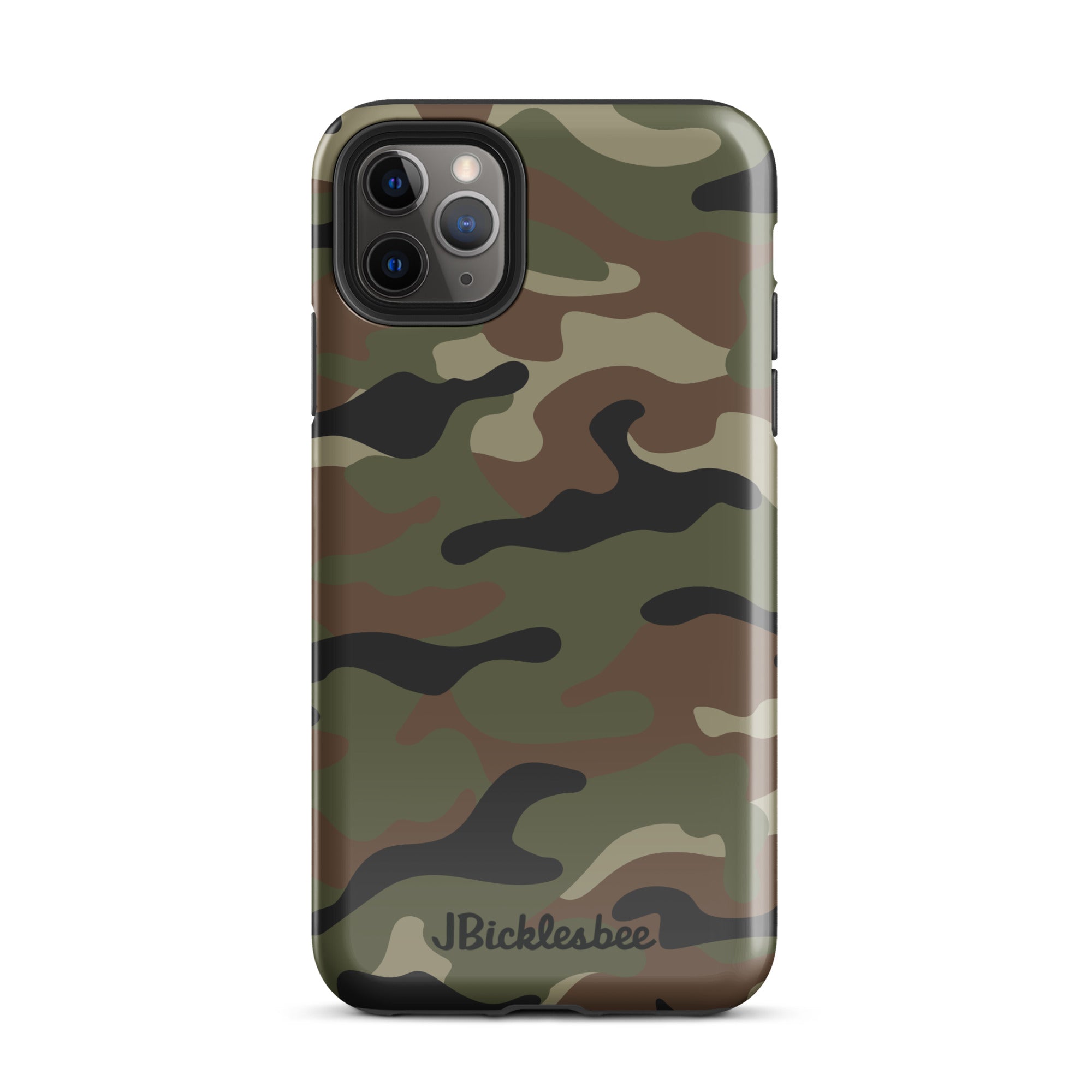 Retro Woodland Recon Camo iPhone Tough Case