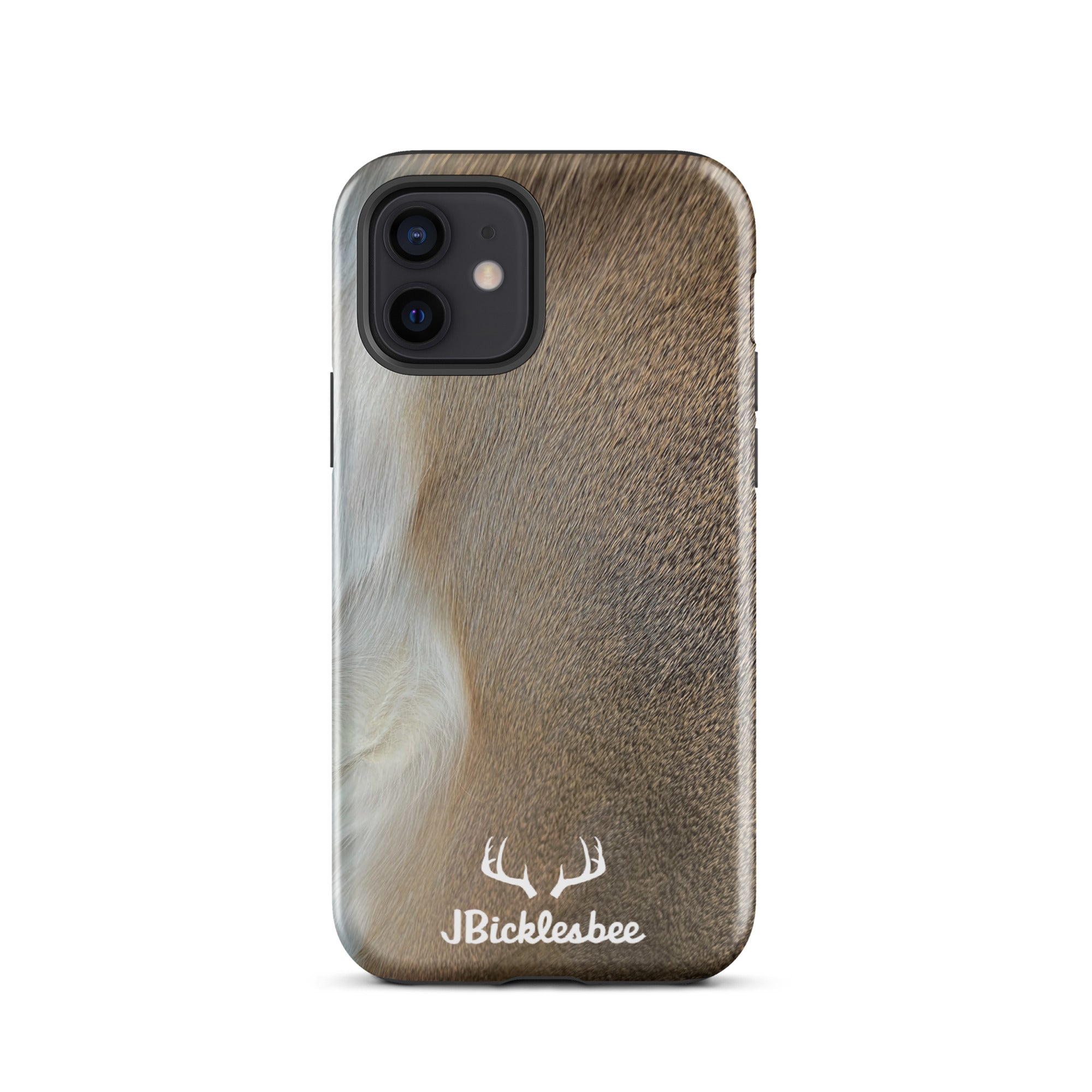 The Whitetail Hunter iPhone 12 Glossy Tough Case