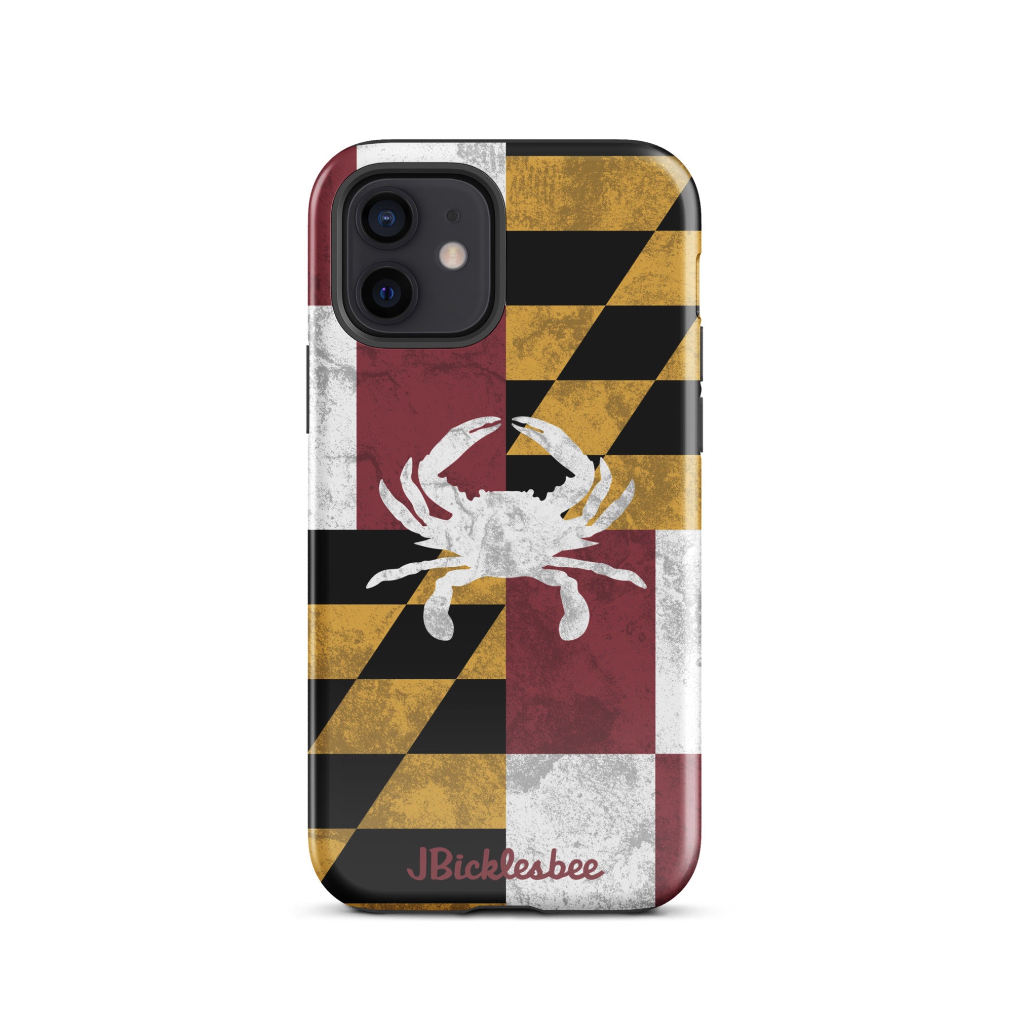 Maryland Flag Crab iPhone Tough Case