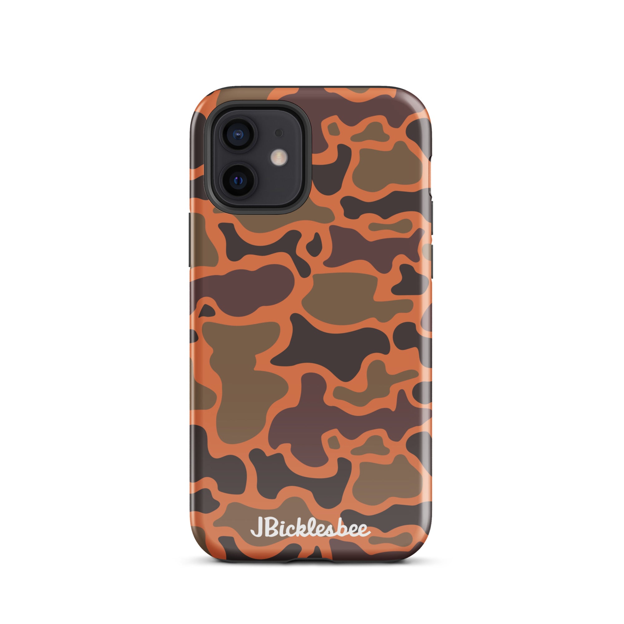 Retro Hunter Safety Camo iPhone Tough Case