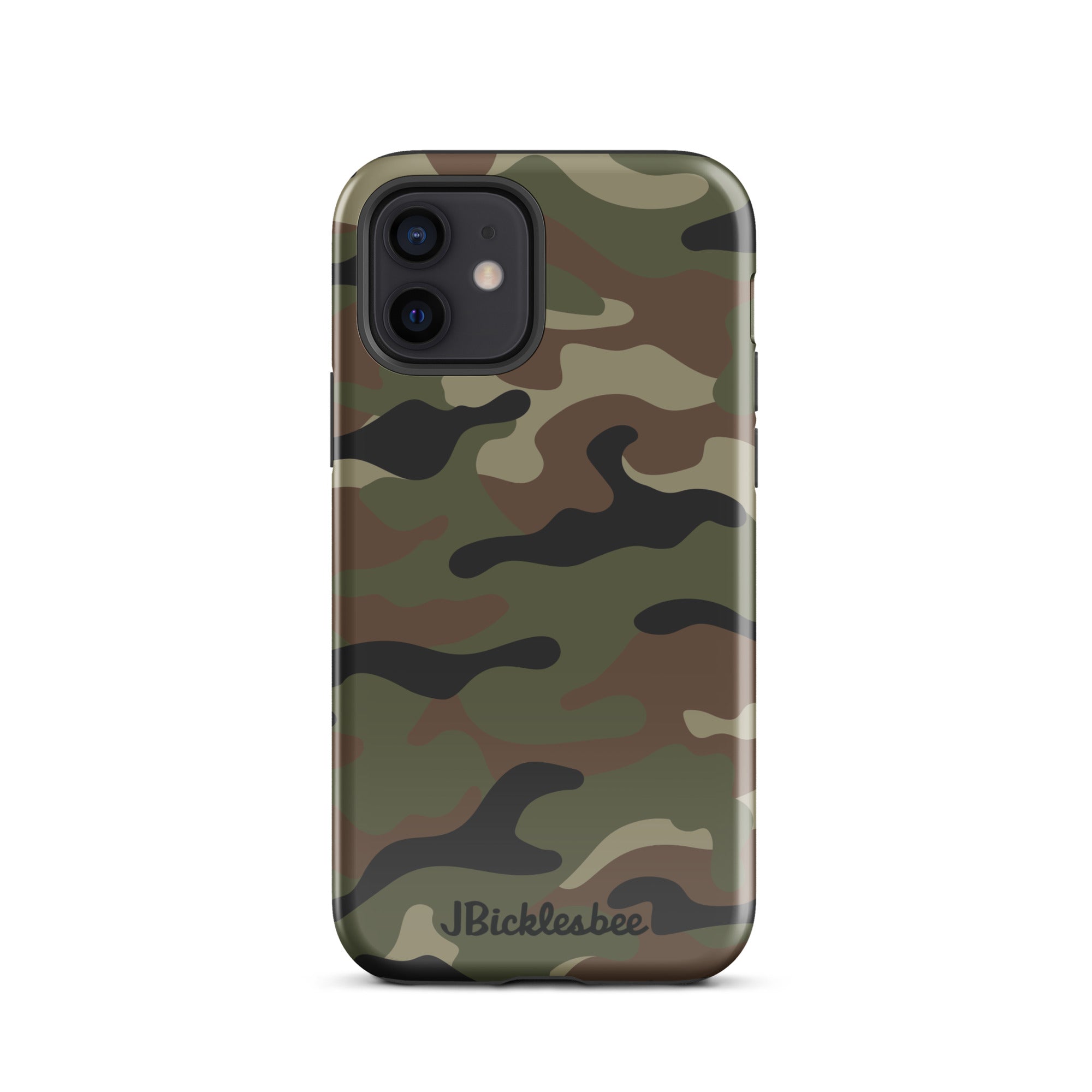 Retro Woodland Recon Camo iPhone Tough Case