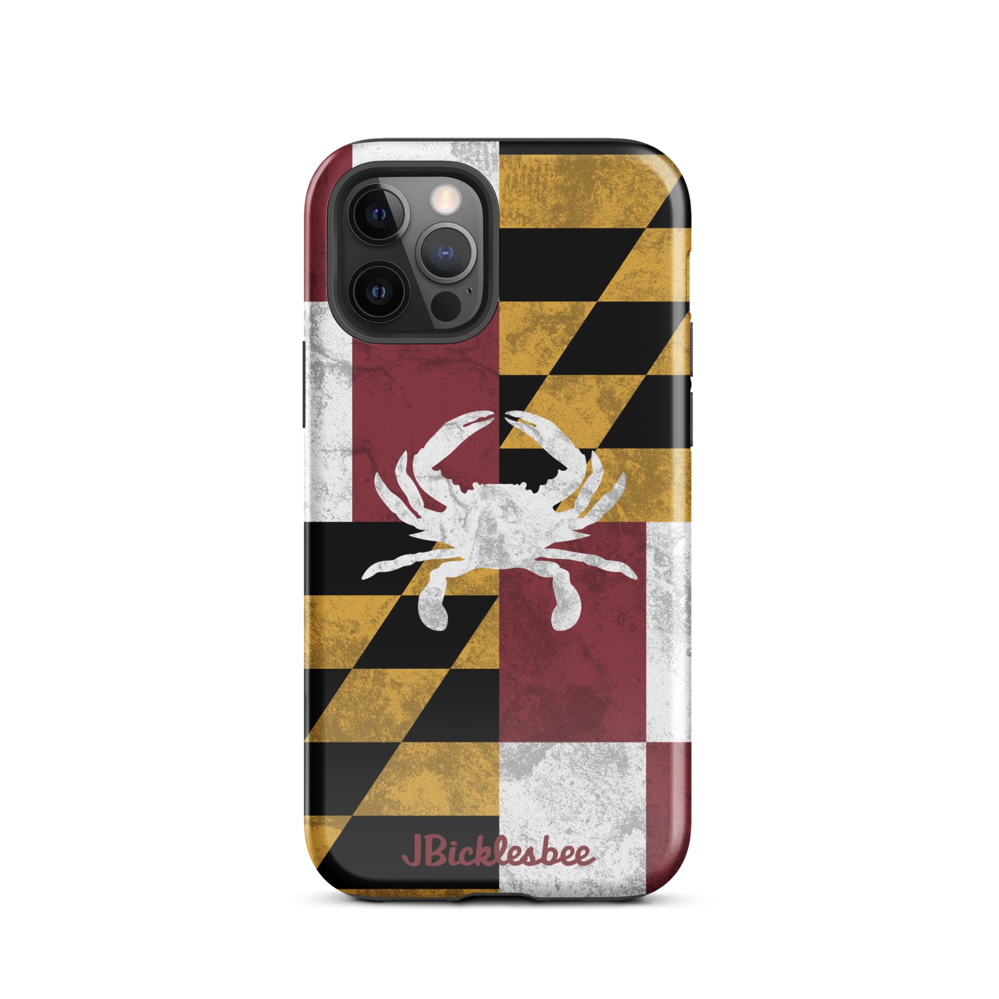 Maryland Flag Crab iPhone Tough Case