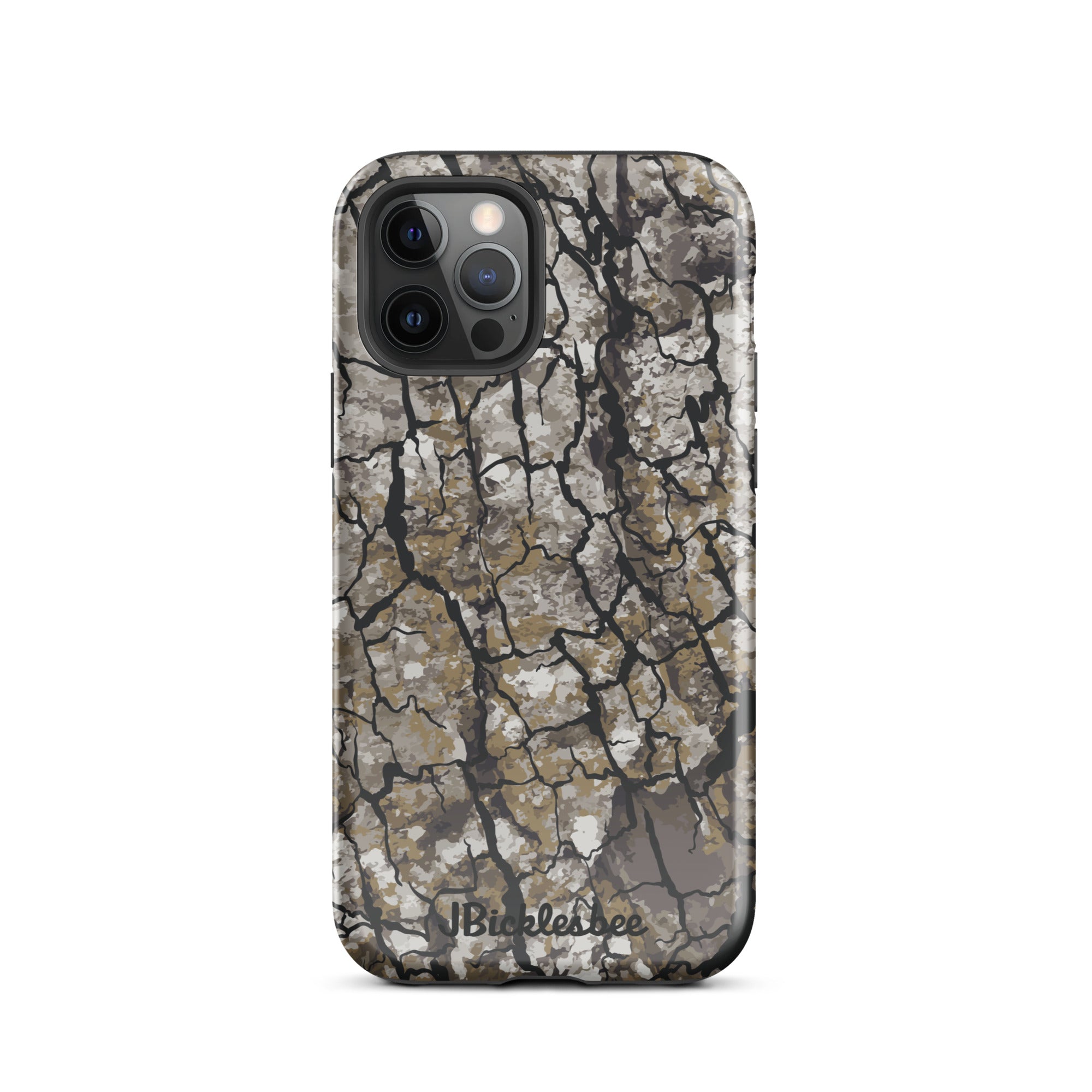 Alpha Tree Bark Camo iPhone Tough Case