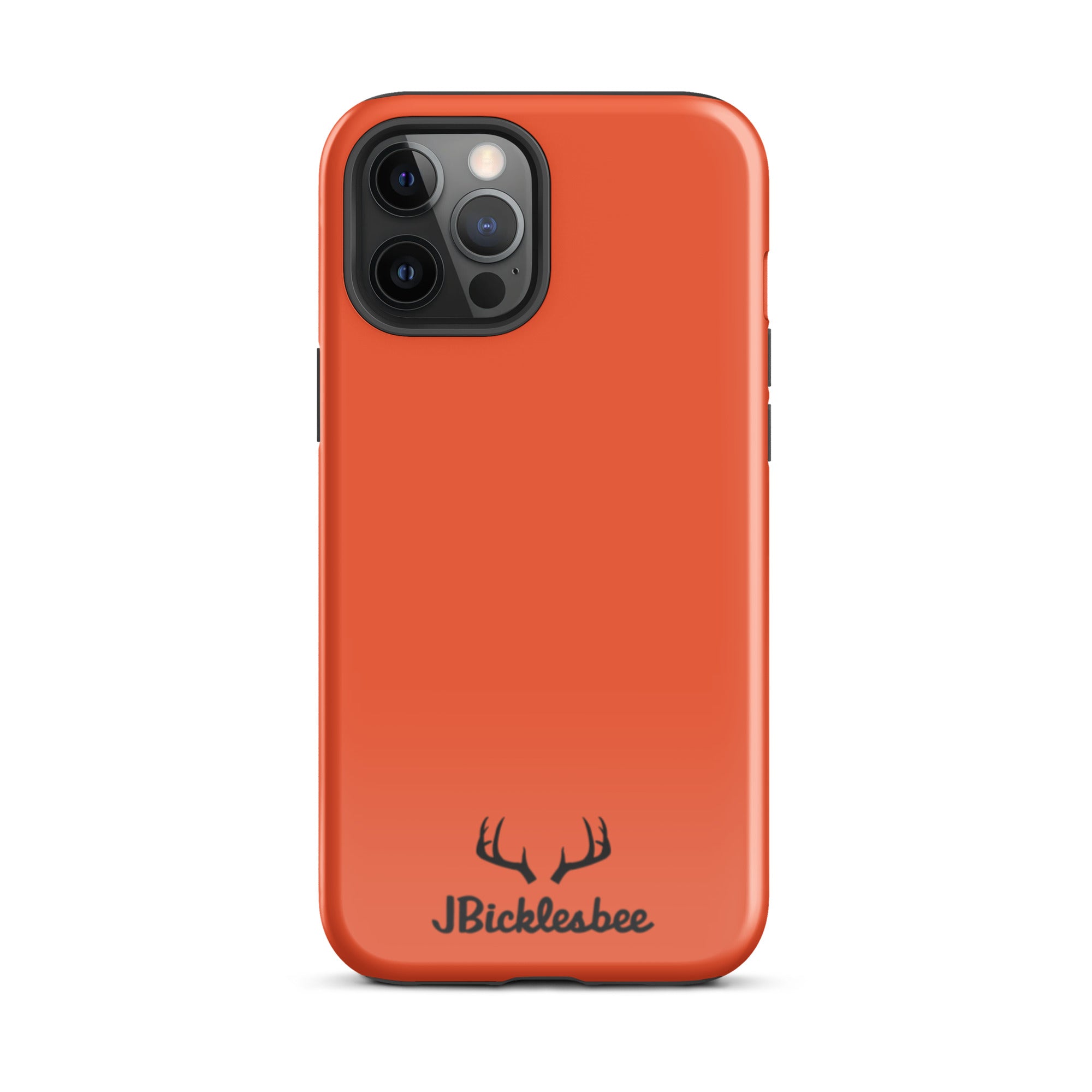 Blaze Orange Hunter iPhone 12 Pro Max Glossy Tough Case