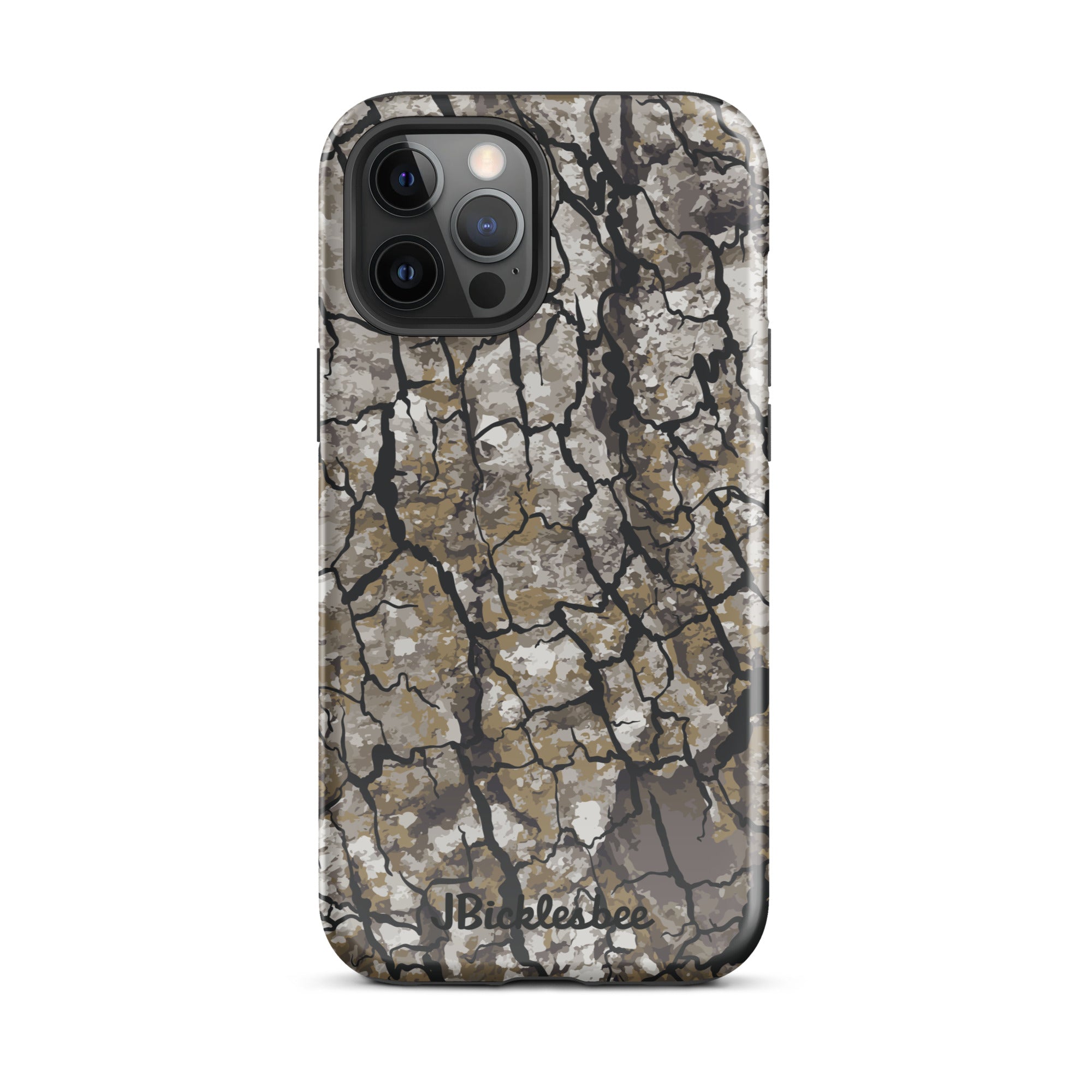 Alpha Tree Bark Camo iPhone Tough Case