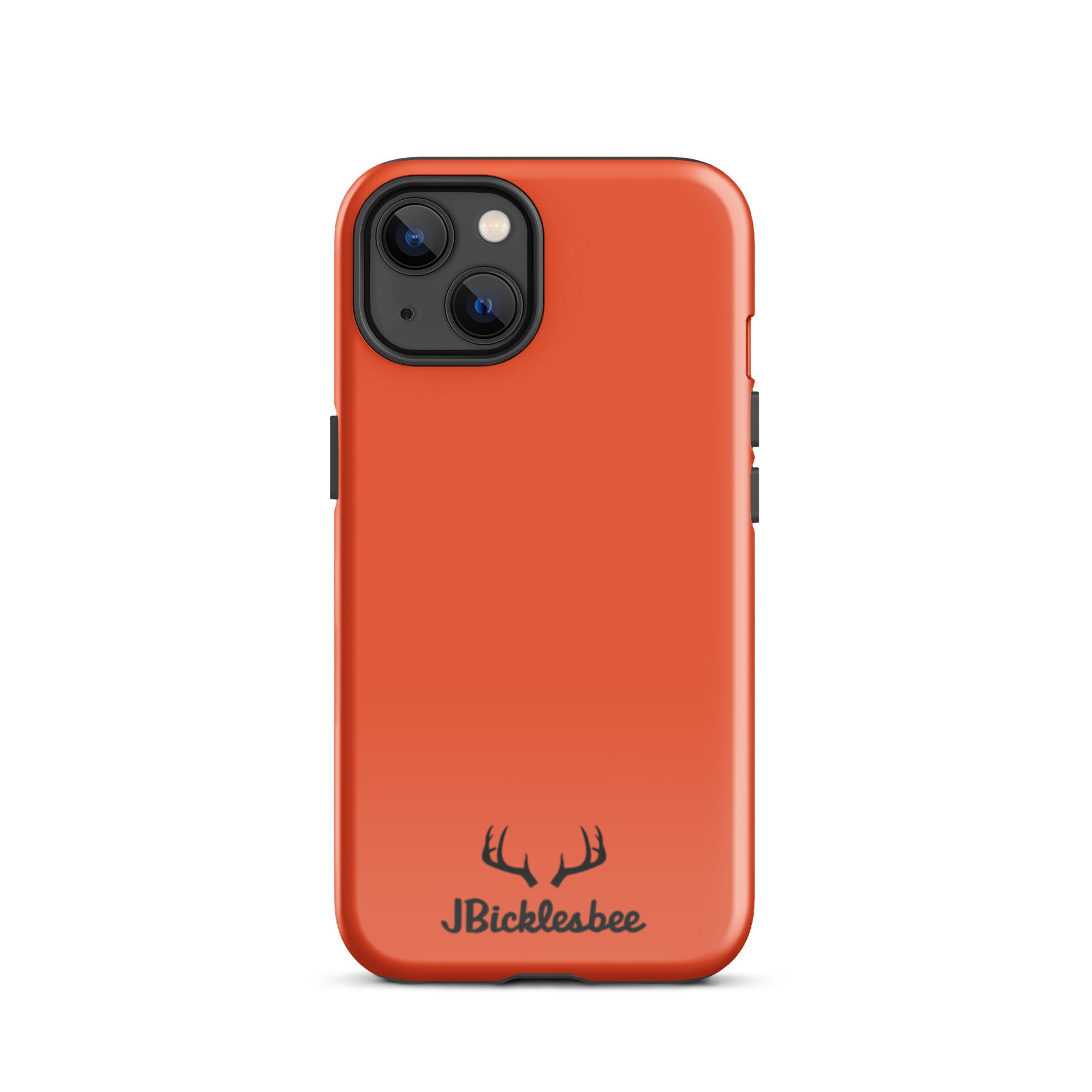 Blaze Orange Hunter iPhone 13 Glossy Tough Case