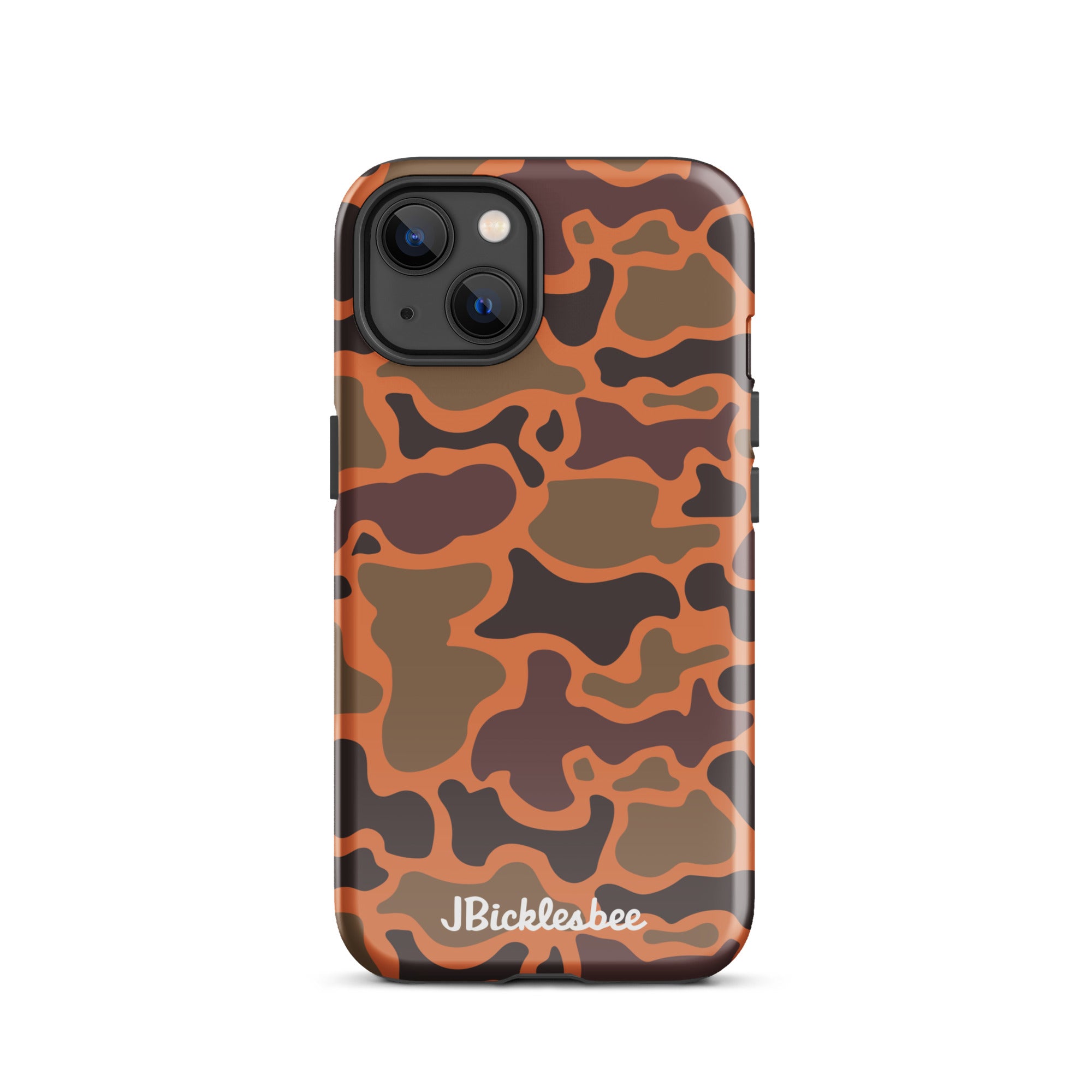 Retro Hunter Safety Camo iPhone Tough Case