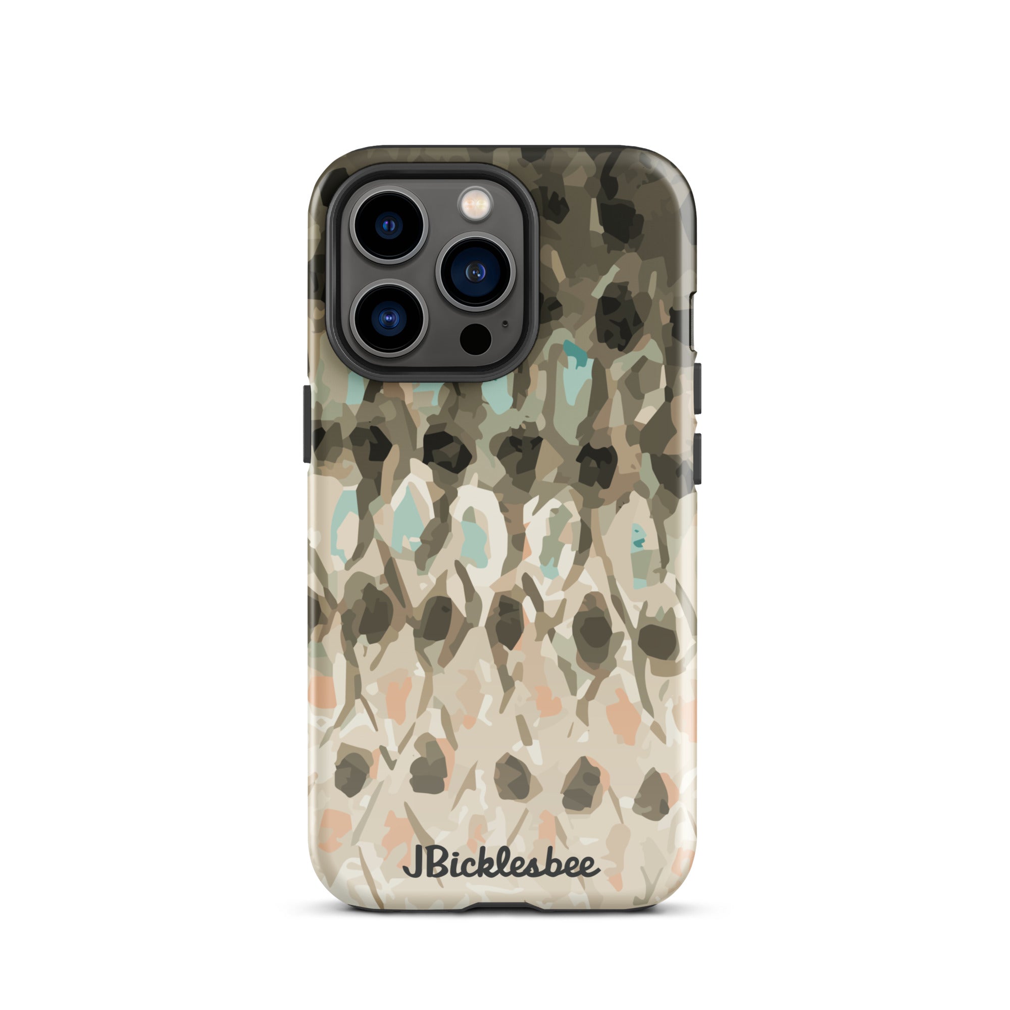Striped Bass Rockfish Pattern iPhone 13 Pro Glossy Tough Case