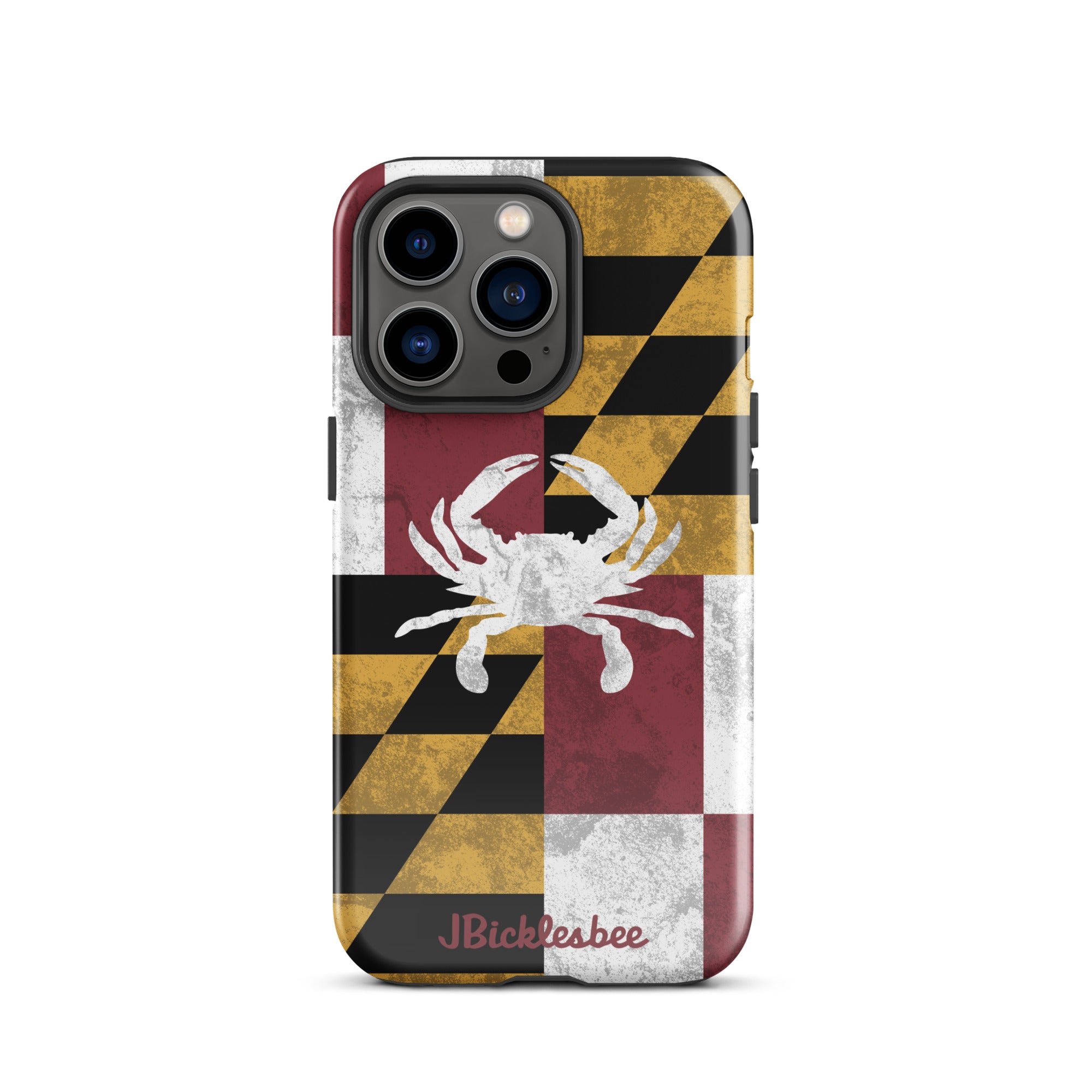 Maryland Flag Crab iPhone Tough Case