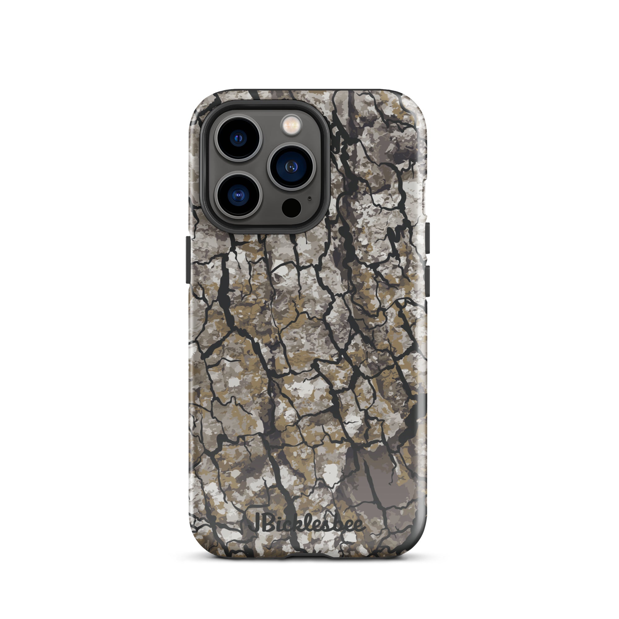 Alpha Tree Bark Camo iPhone Tough Case