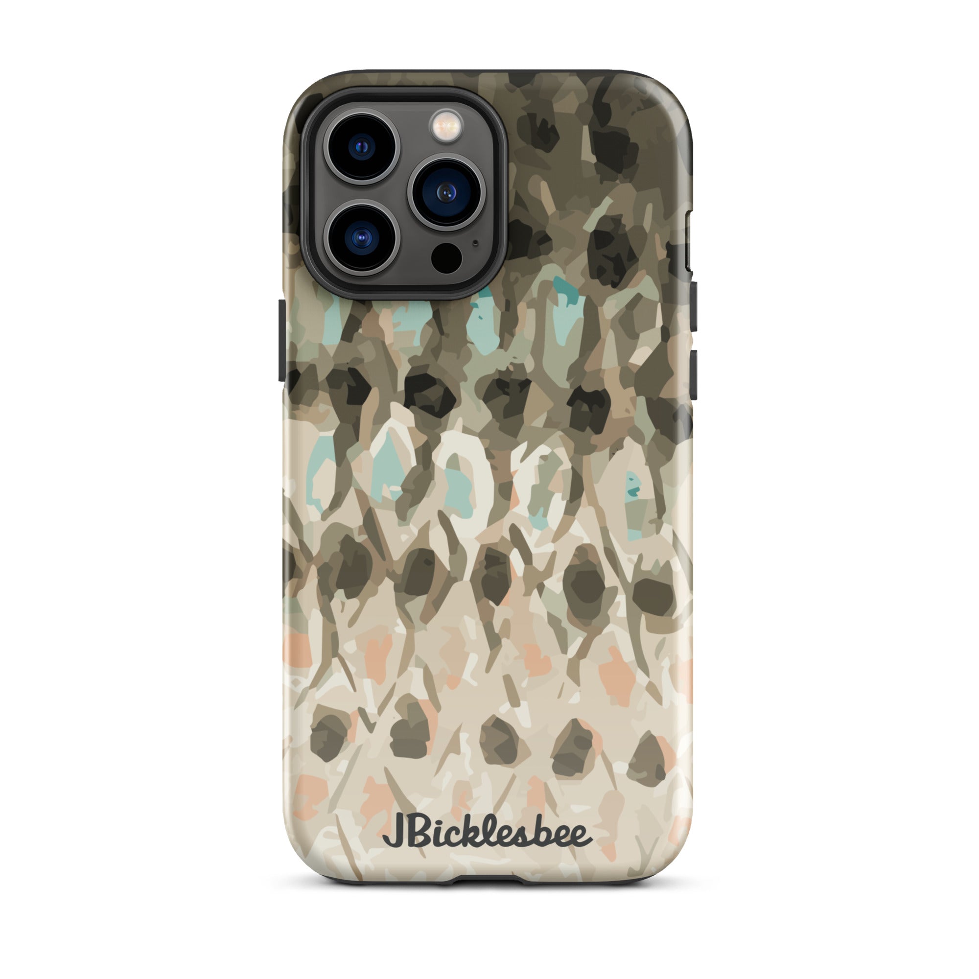 Striped Bass Rockfish Pattern iPhone 13 Pro Max Tough Case