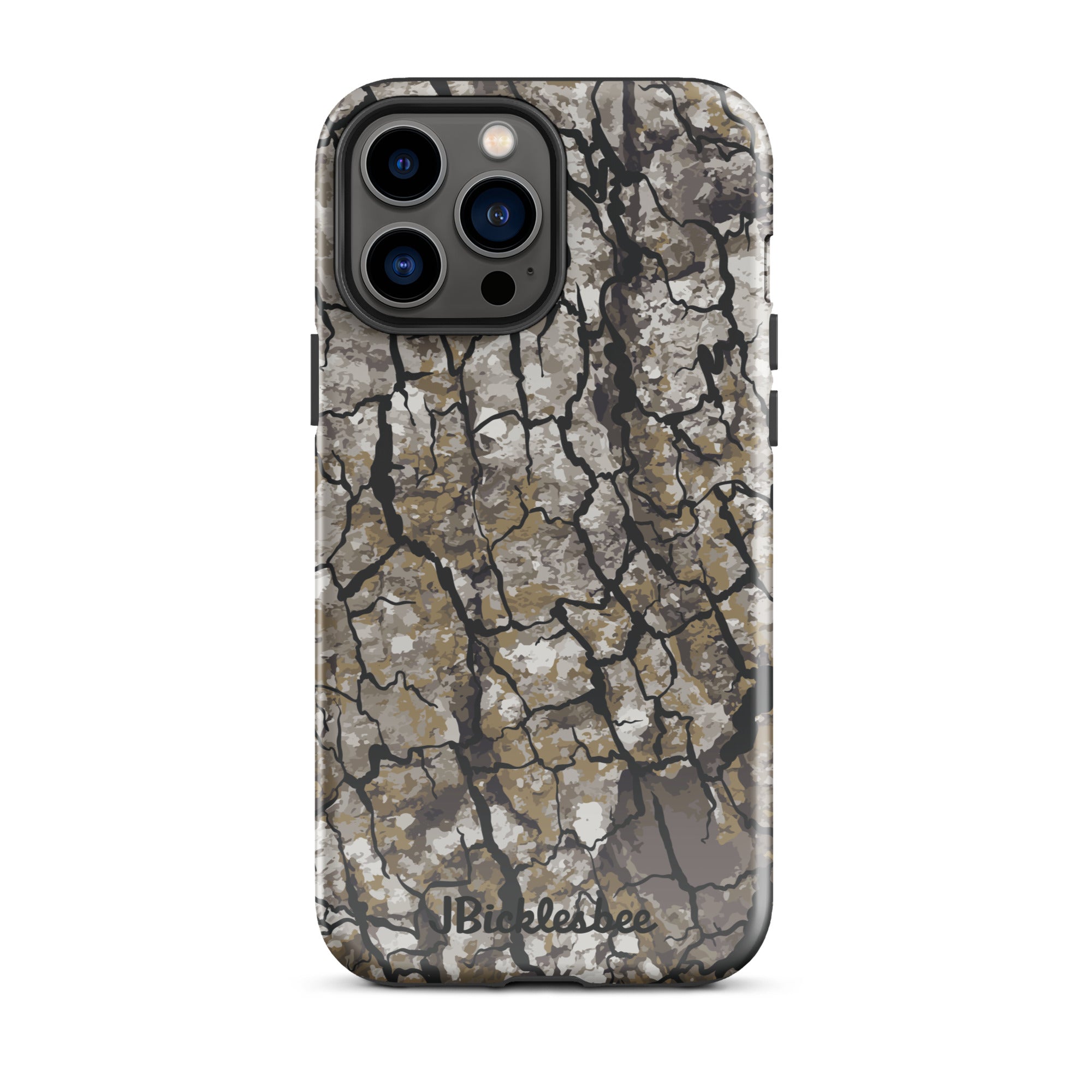 Alpha Tree Bark Camo iPhone Tough Case