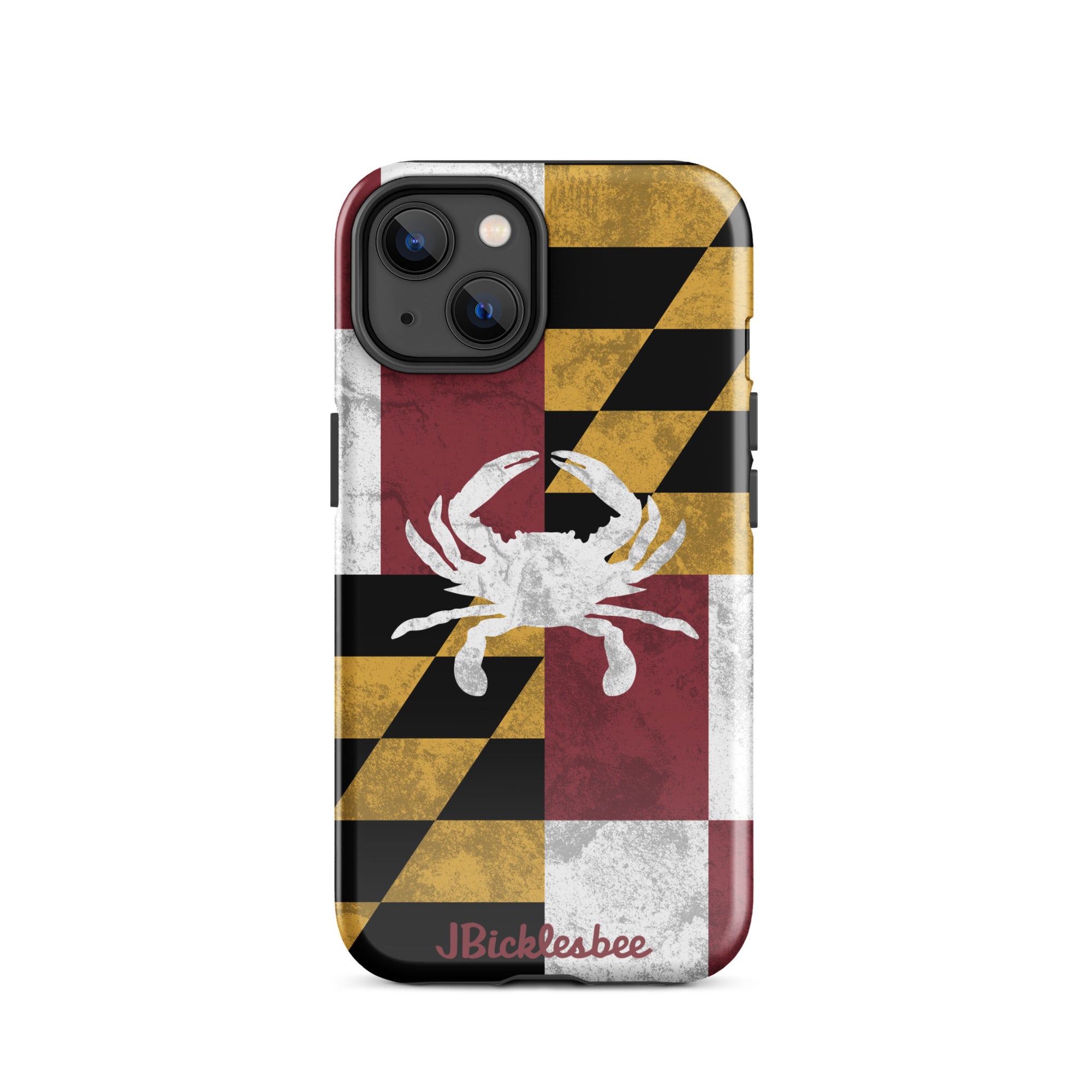 Maryland Flag Crab iPhone Tough Case