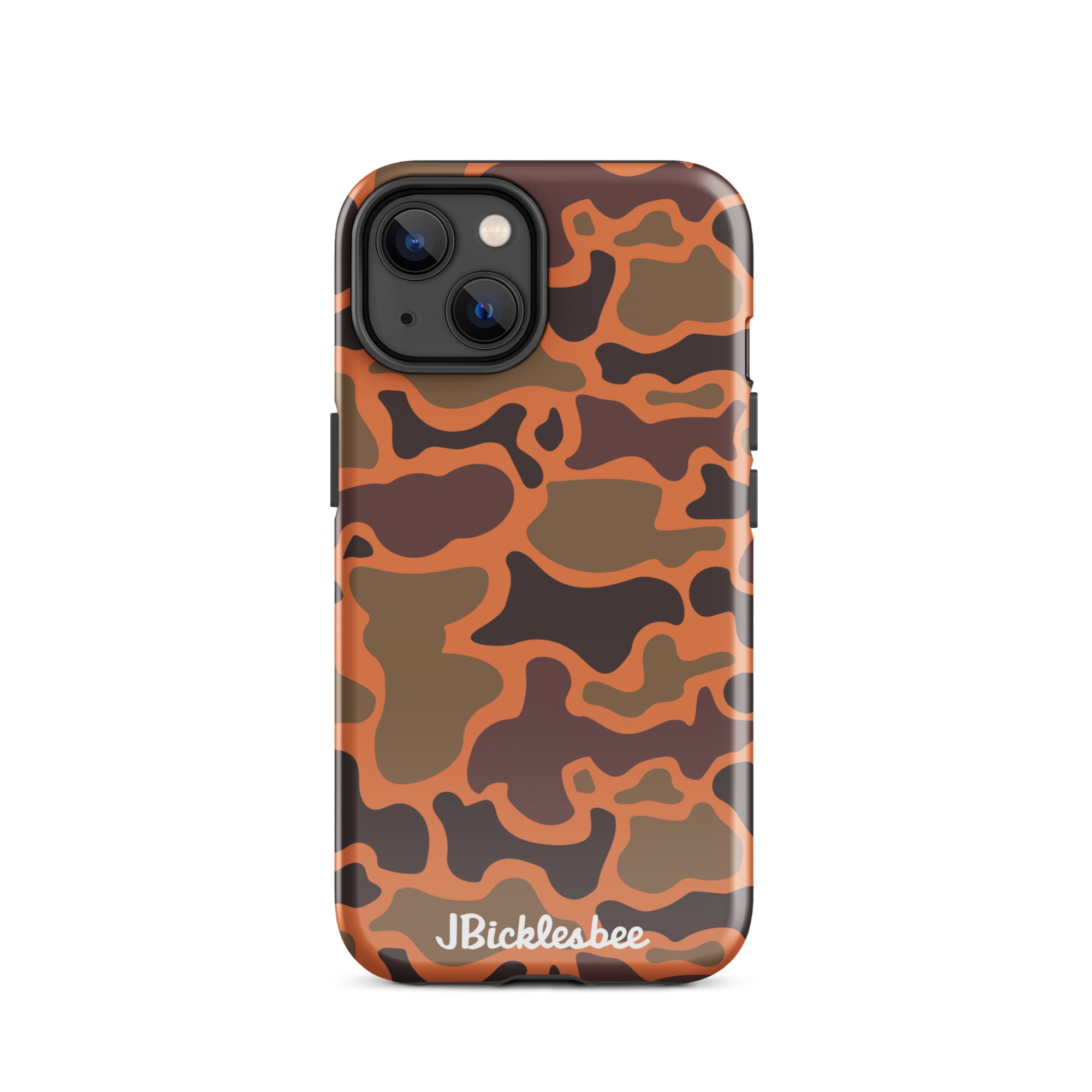 Retro Hunter Safety Camo iPhone Tough Case