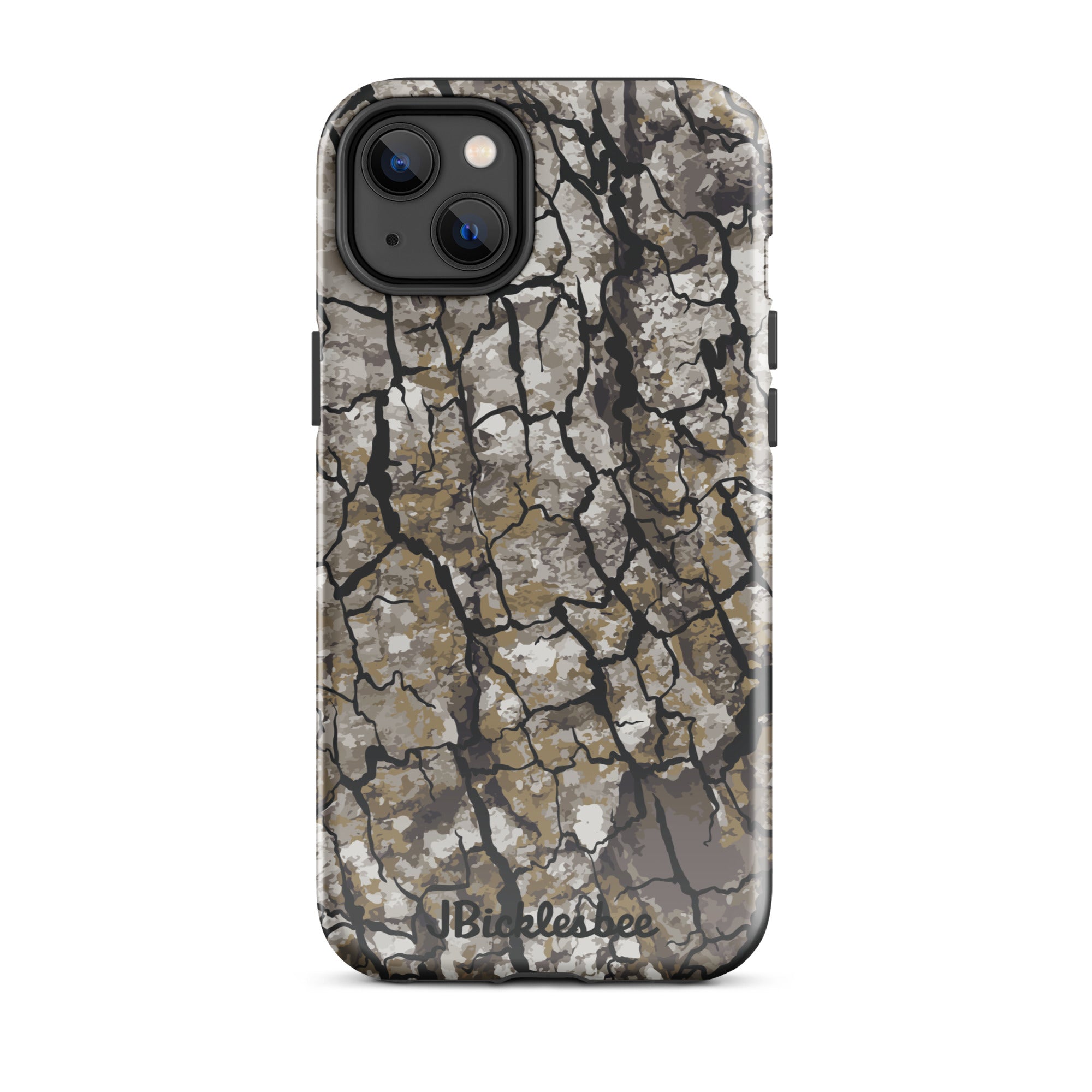 Alpha Tree Bark Camo iPhone Tough Case